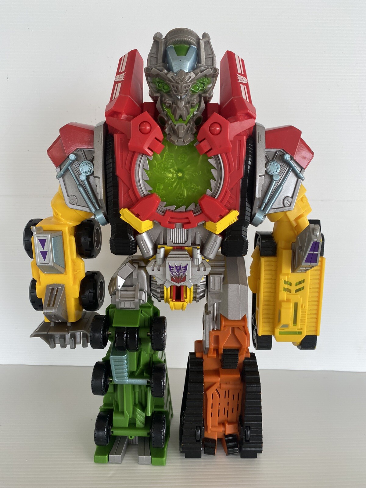2008 Transformers Construction Devastator Mega Power Bots 12&Prime; Revenge of Fallen