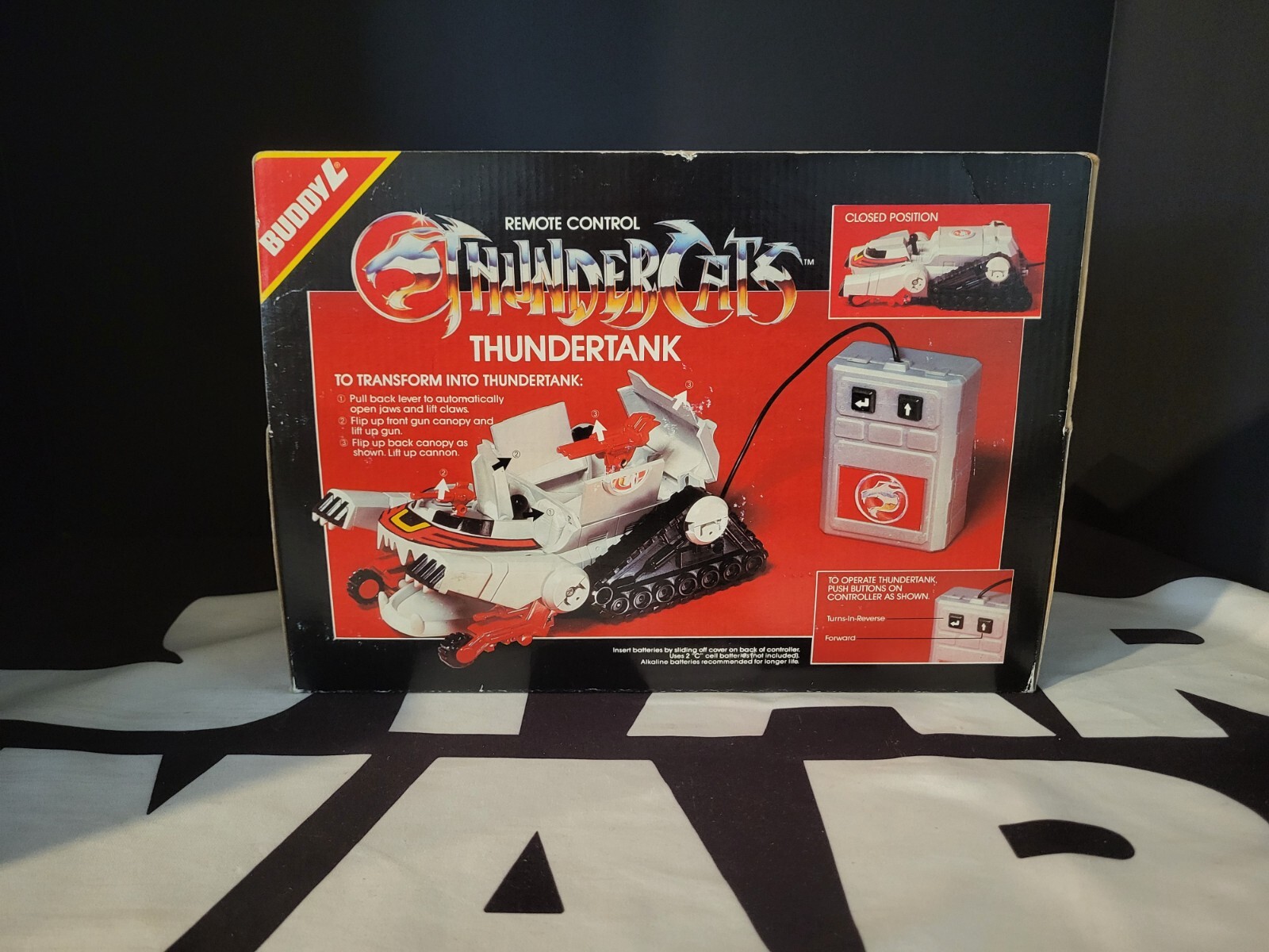 Remote Control Thundertank Buddy L 1985 THUNDERCATS 1985 MIB NEW