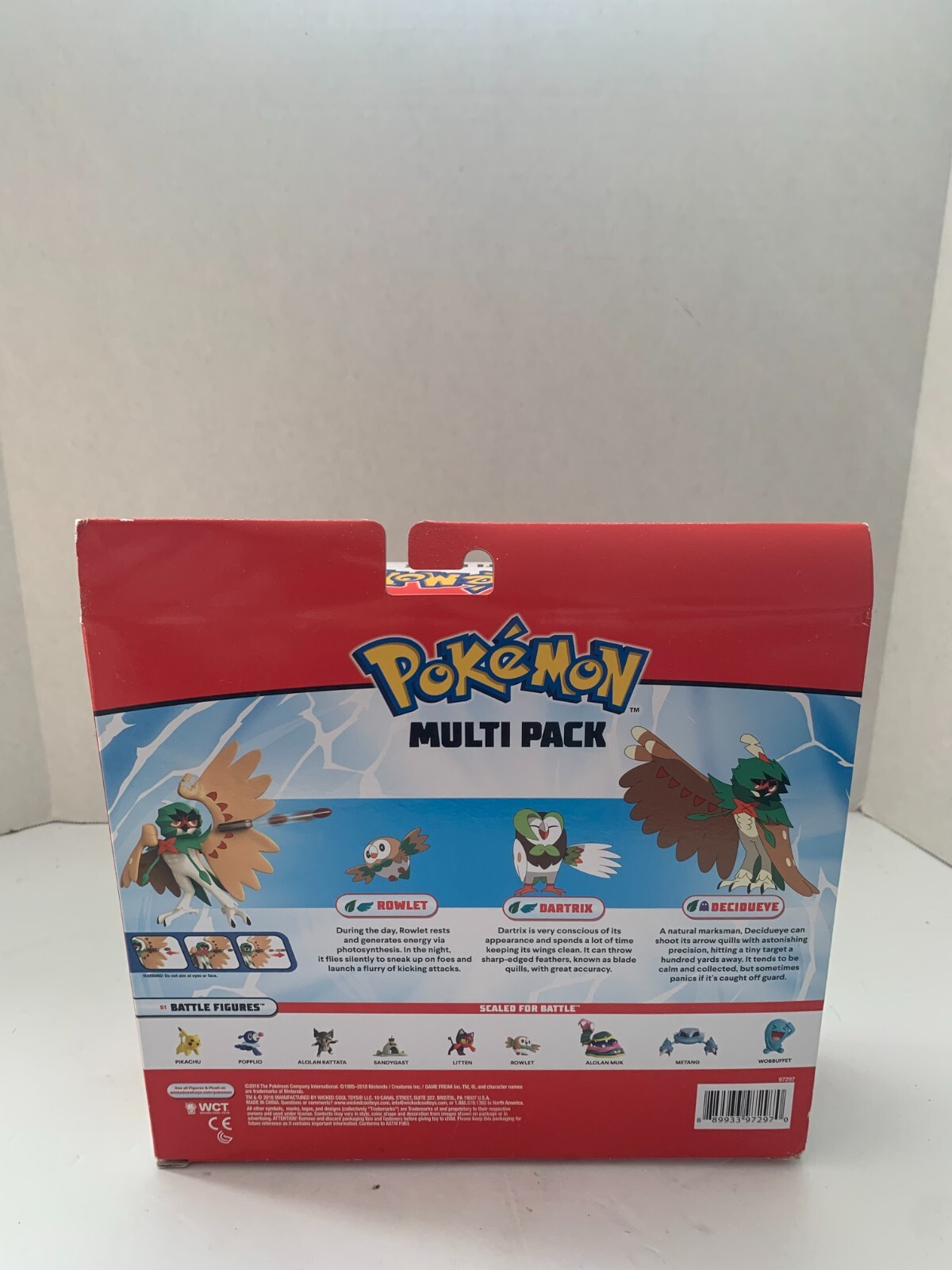 Pokemon Multi Pack Rowlet Dartrix Decidueye New Target Exclusive 4+