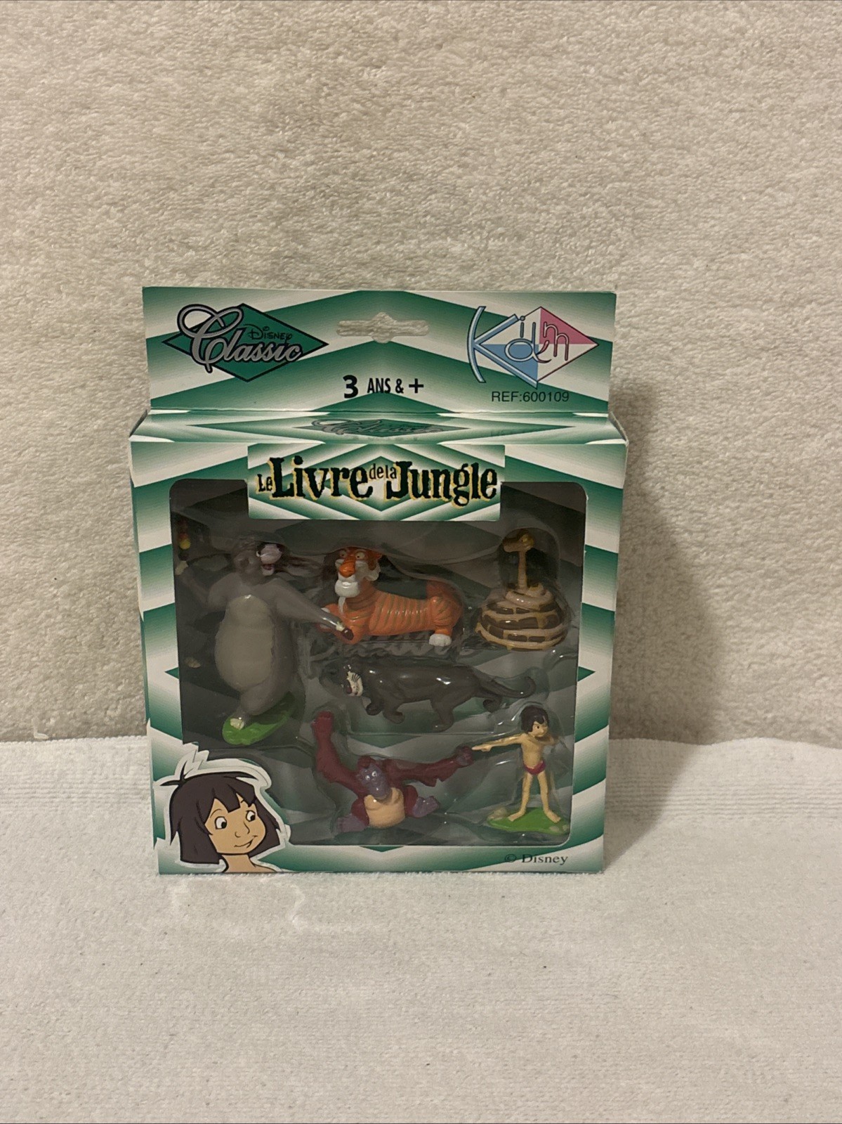 VTG NEW IN BOX Disney Jungle Book KID&rsquo;M Figures set #600109 Disney Classic 🇫🇷