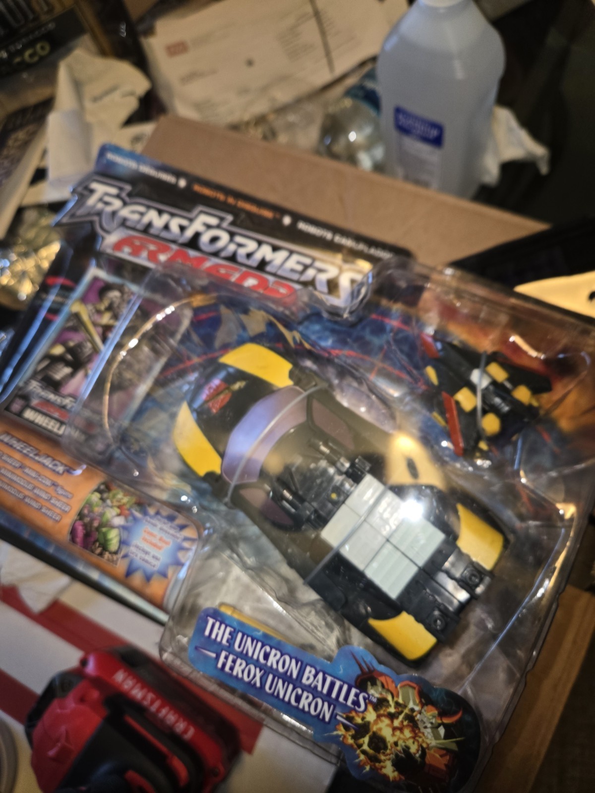 Transformers Armada Wheeljack with Wind Sheer 2003 Sealed MOC, Unicron Battles