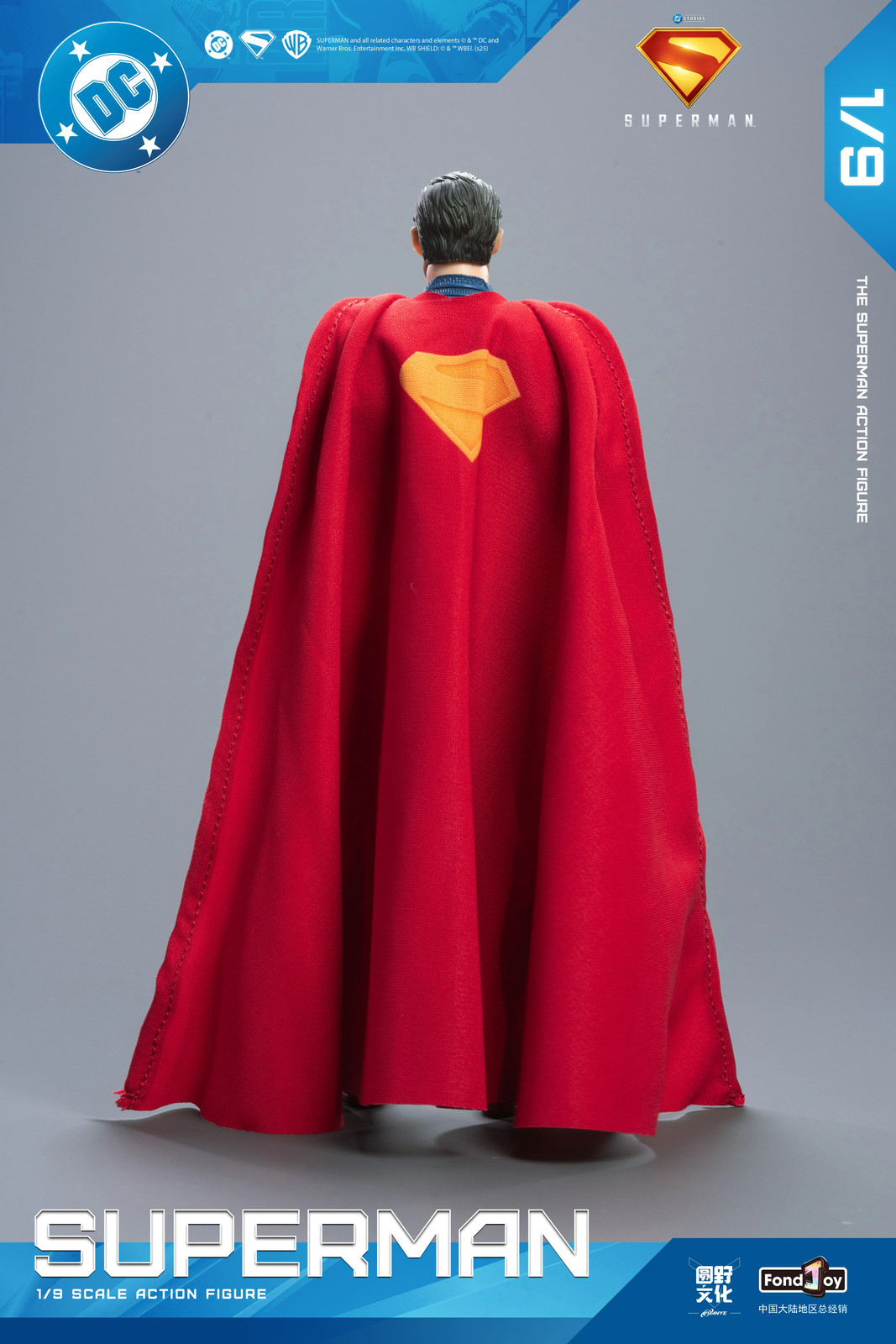 Fondjoy 1:9 Scale DC New Superman Superdog Krypto Action Figure 7&Prime; Gift