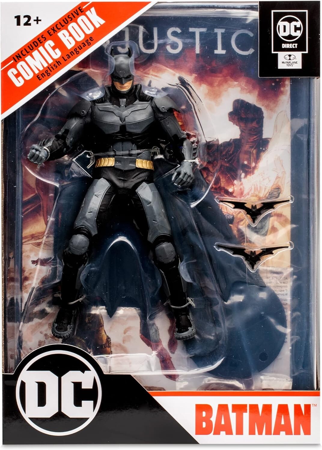 DC Direct Gaming 7IN Figure with Comic – Injustice 2 WV1 – Batman