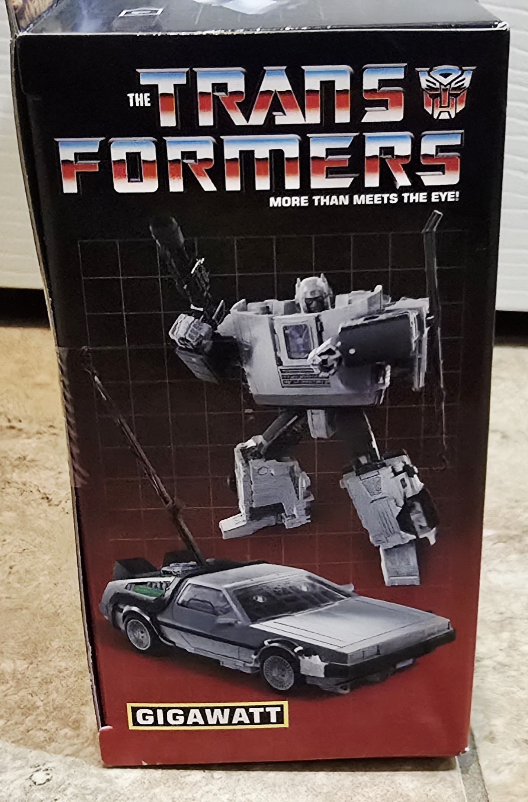 Transformers x Back To The Future 40th Anniversary Gigawatt 2025 SEALED *READ*