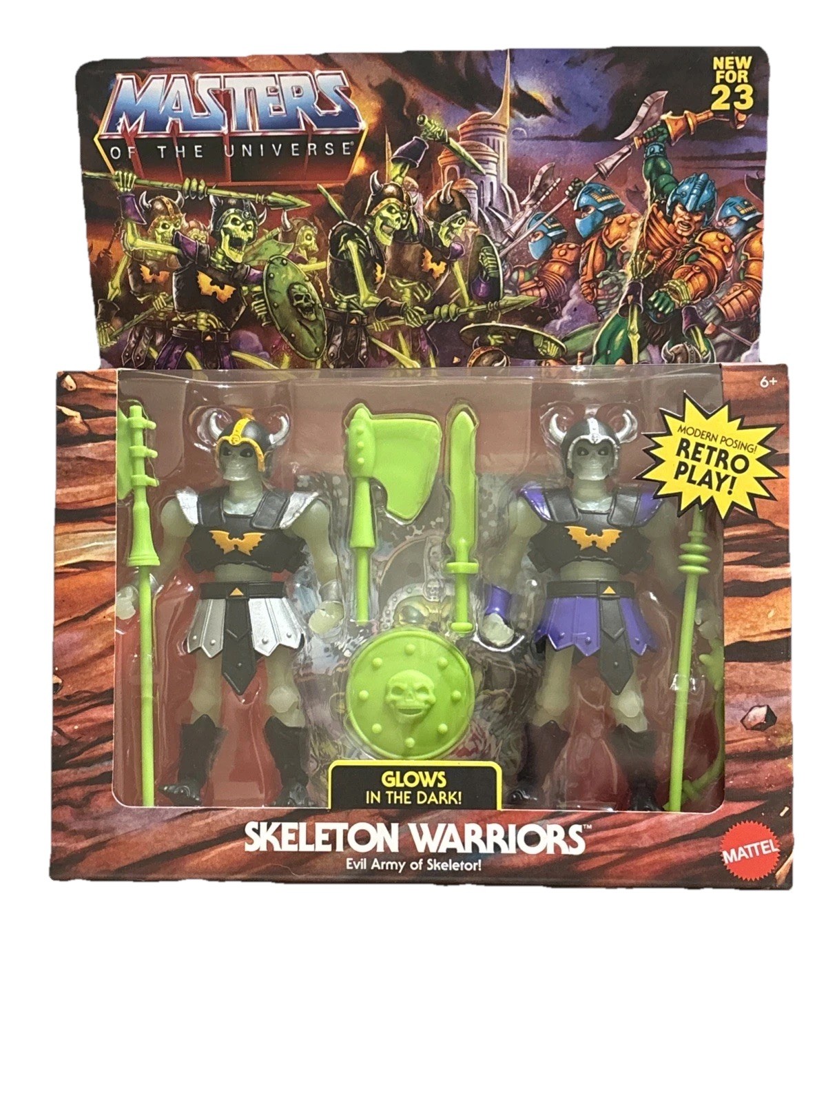 Masters of the Universe Origins Skeleton Warriors 2 Pack MOTU Exclusive