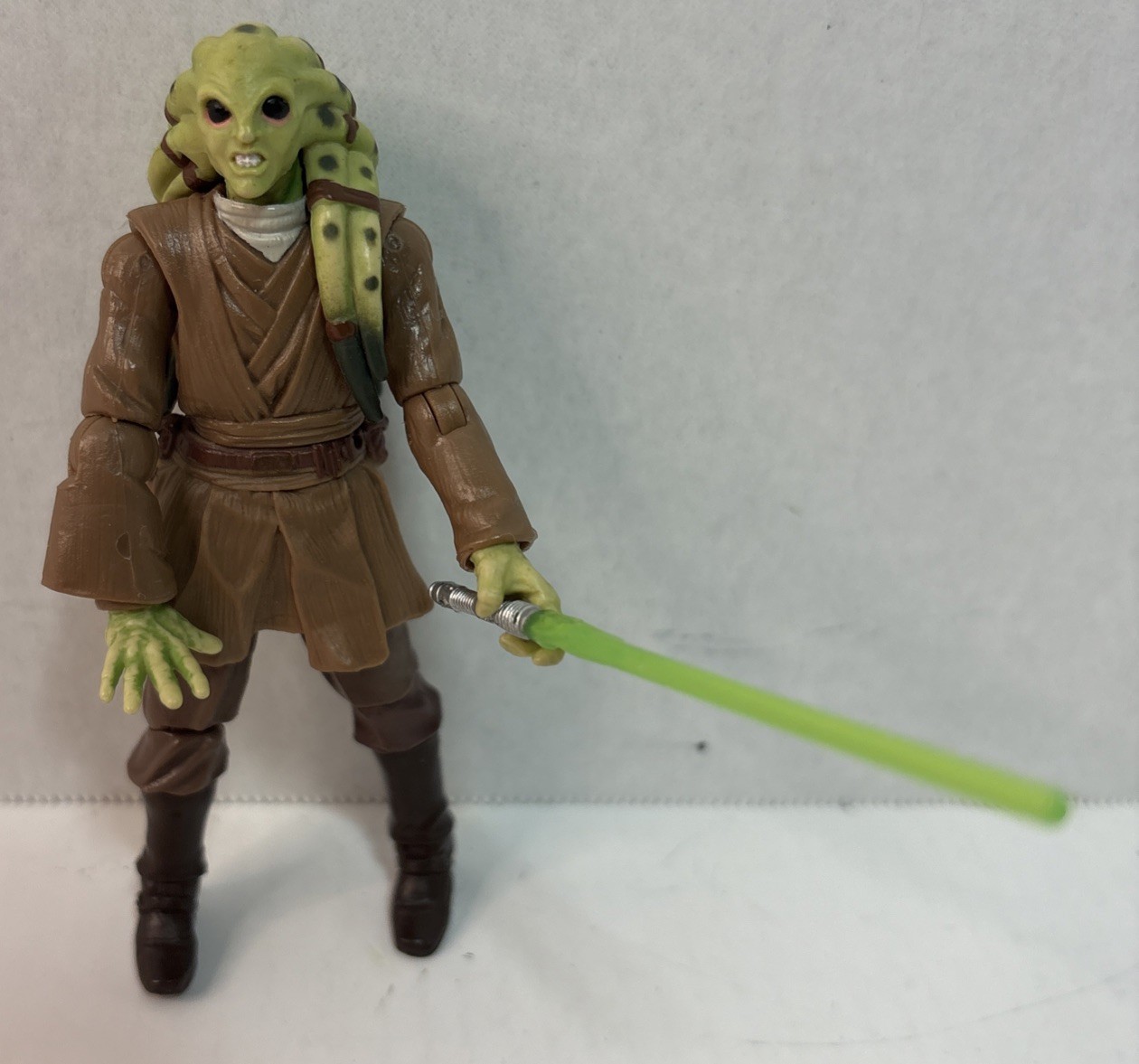 Star Wars Legacy Kit Fisto Jedi Master Geonosis Loose 3.75in Figure Light Saber