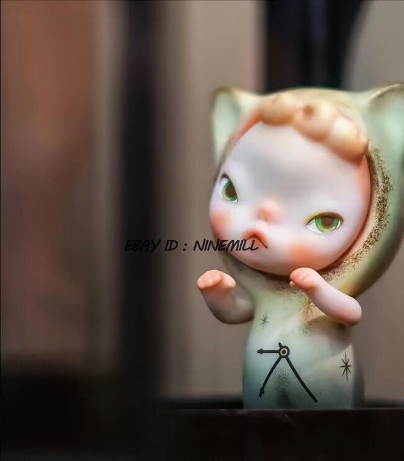 100% Genuine Sooya Studio Moon Time Cat Ban Limited edition Model Statue Toys