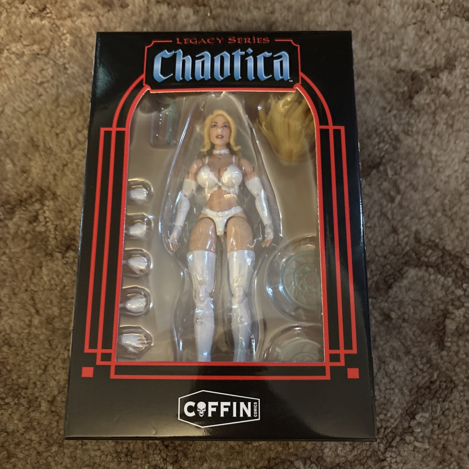 Coffin Comics Action Figures Chaotica (Legacy Series) Daughter of Lady Death