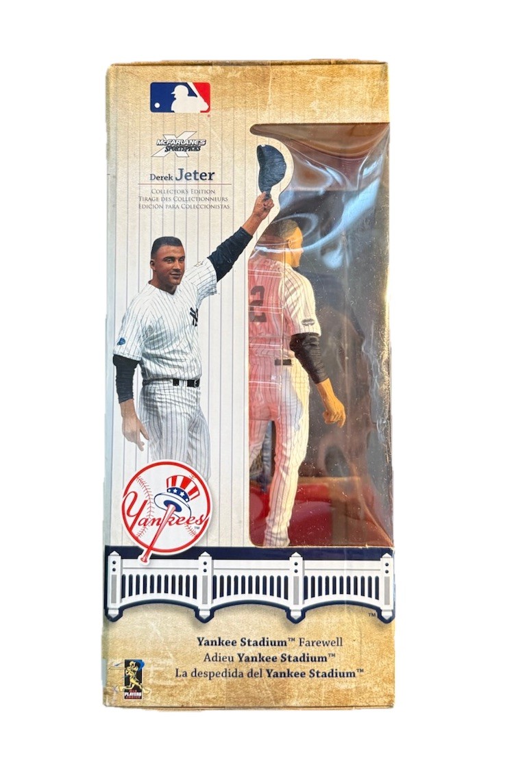 Derek Jeter Yankee Stadium Farewell McFarlane Sports Collector’s Edition Figure