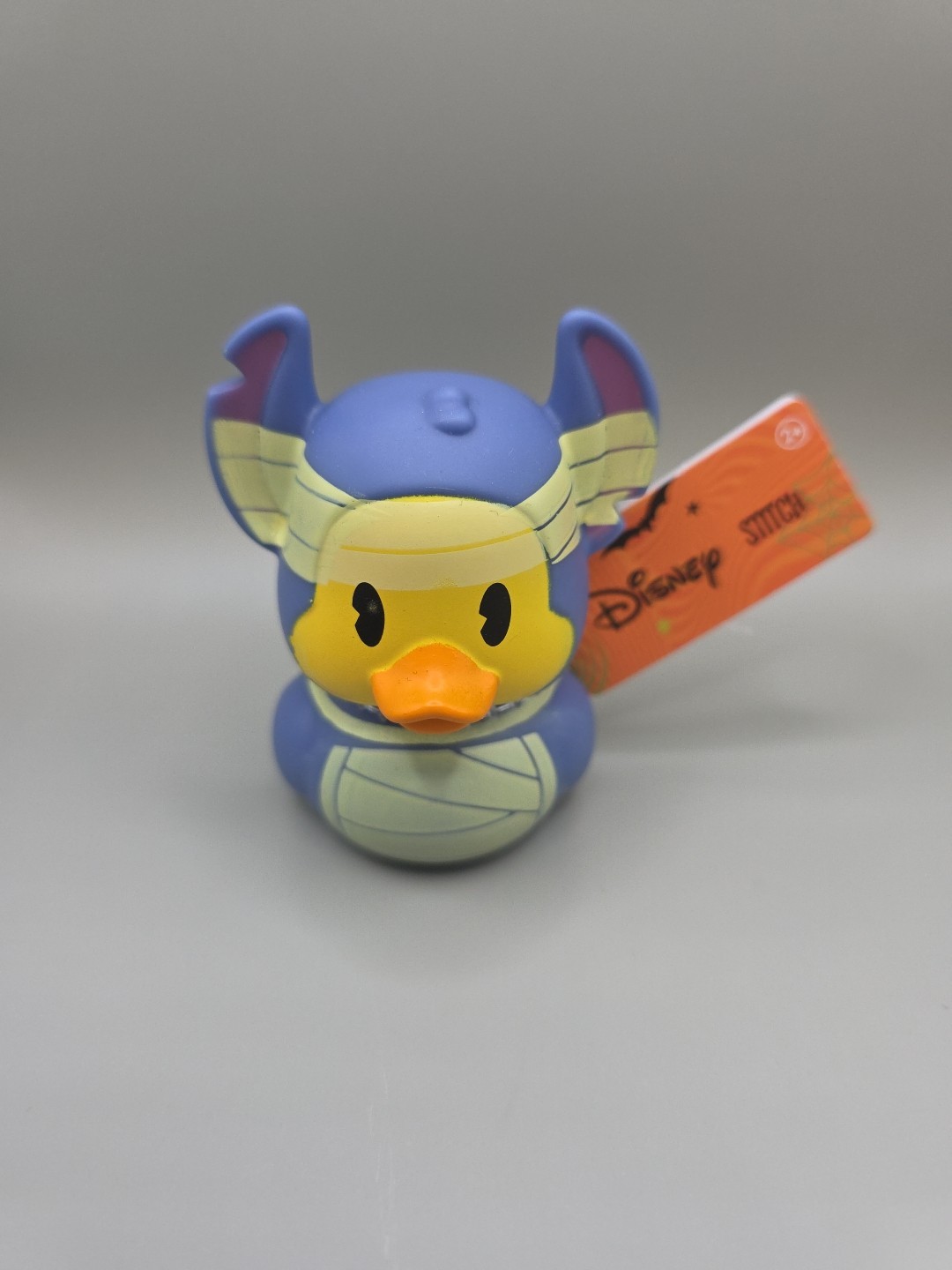 Disney STITCH Mummy ~ Jeep Halloween Rubber Duck 3&Prime; From Lilo and Stitch ~ NEW