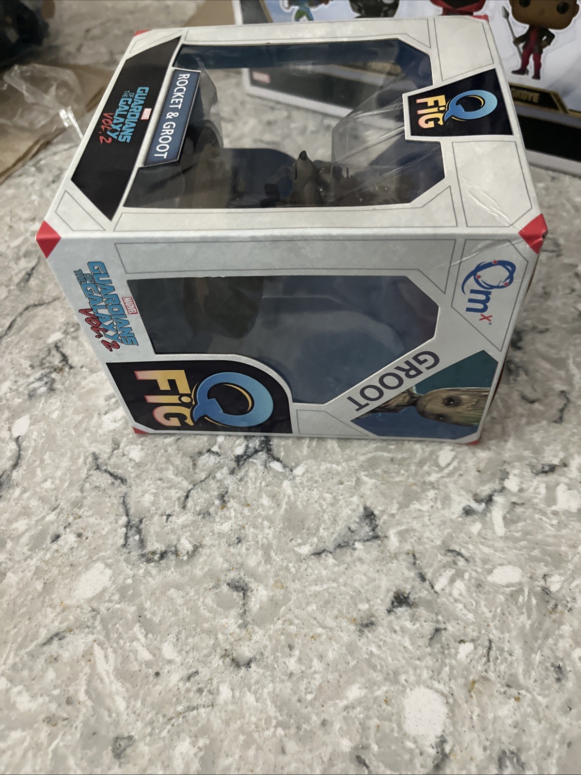 Q-Fig Loot Crate ROCKET & GROOT Guardians of the Galaxy Vol. 2 QMX Figure C4