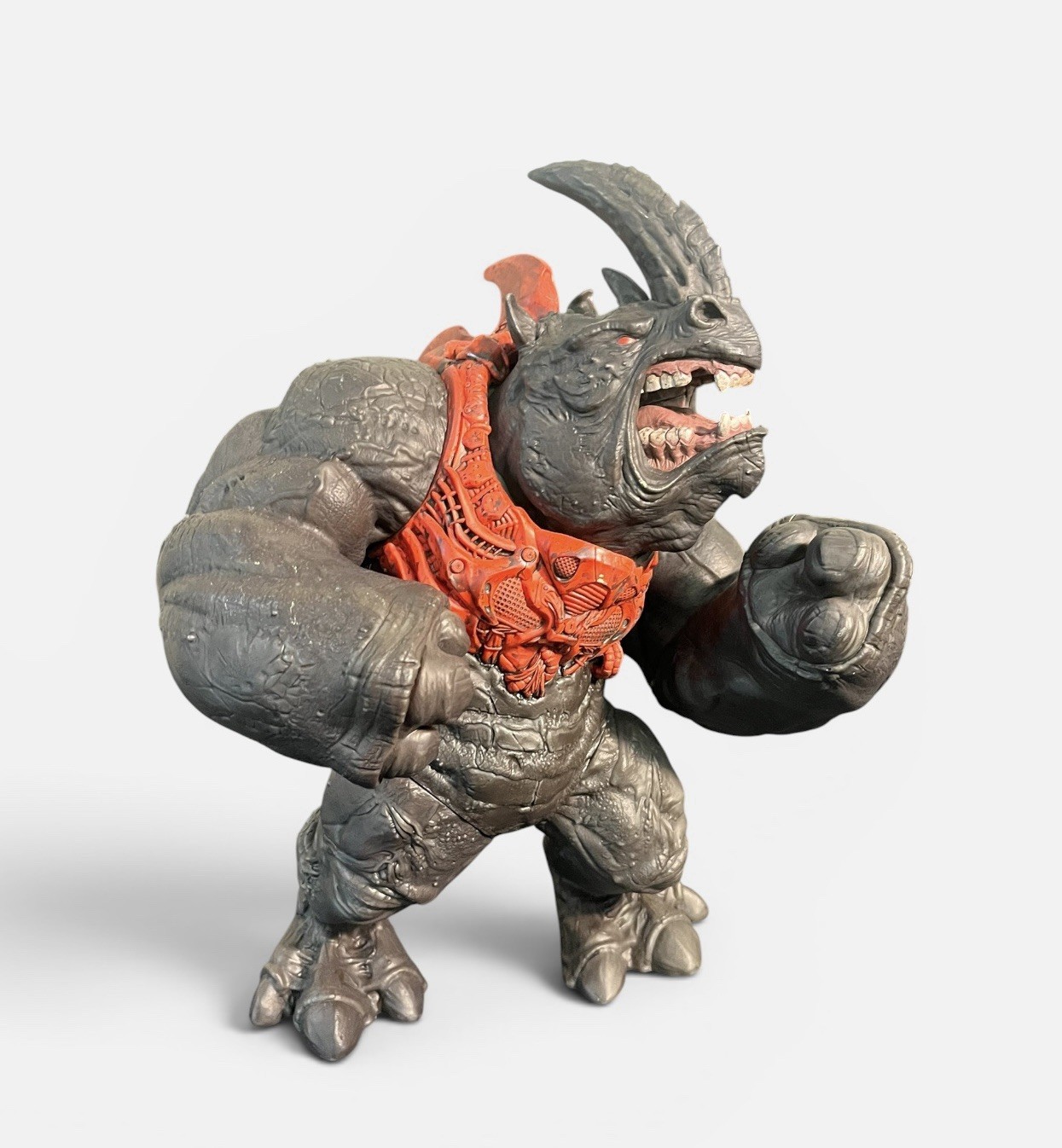 RAW 10 HOOF McFarlane Toys 2021 12&Prime; Action Figure Rhino Gray Variant Rare