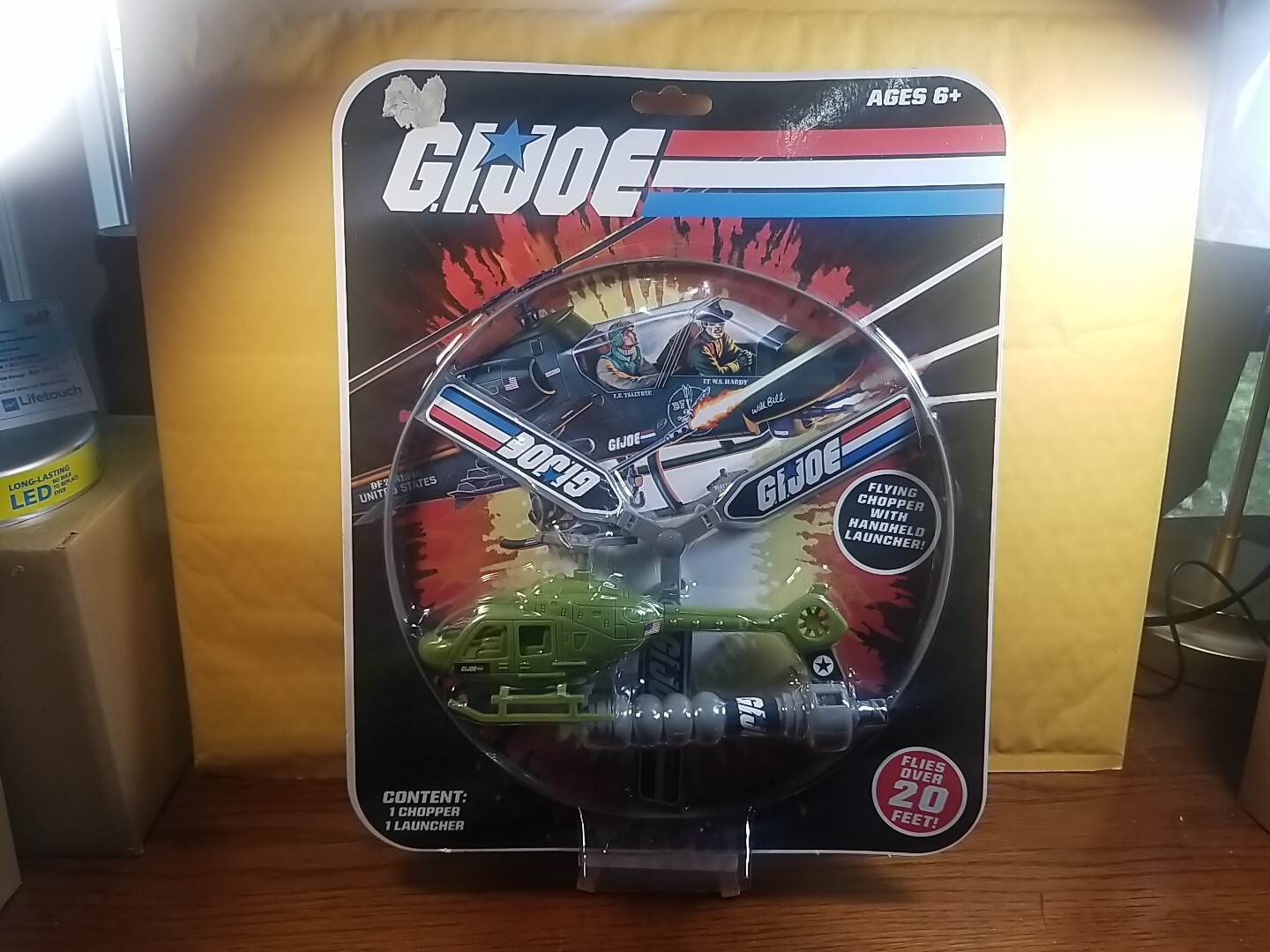 G.I. JOE Flying Chopper With Handheld Launcher 20 FT. GJ2480