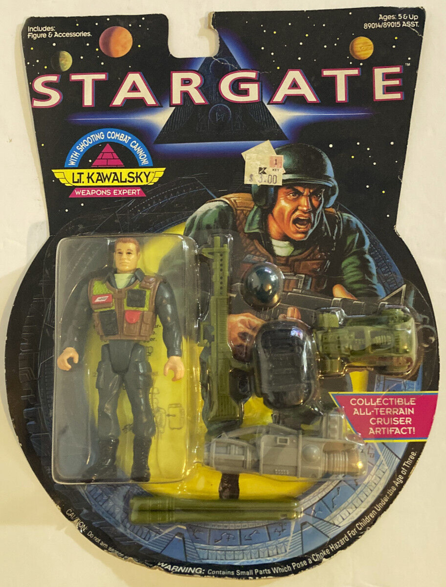 Rare 1994 Vintage Stargate Lt. Kawalsky Weapons Expert Action Figure