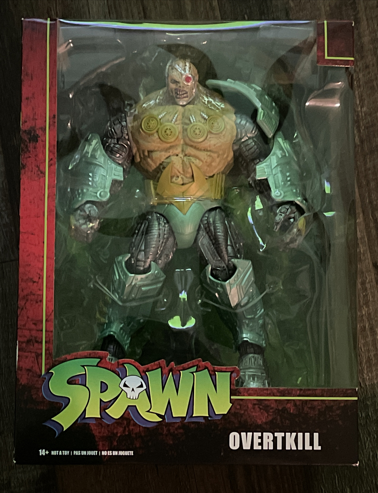 NEW SPAWN OVERTKILL MEGAFIG 10&Prime; Action Figure McFarlane Toys