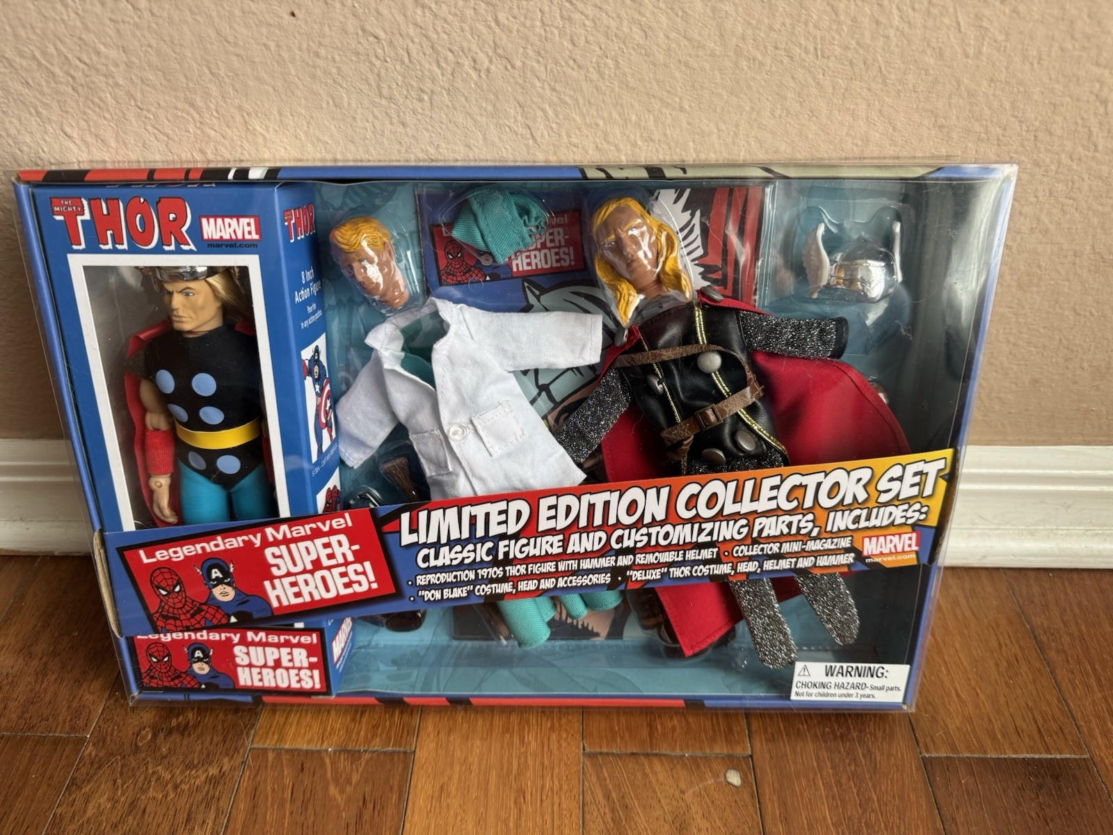 Marvel Limited Edition Collectors Set Figure “THOR” 8 Inch Figure.