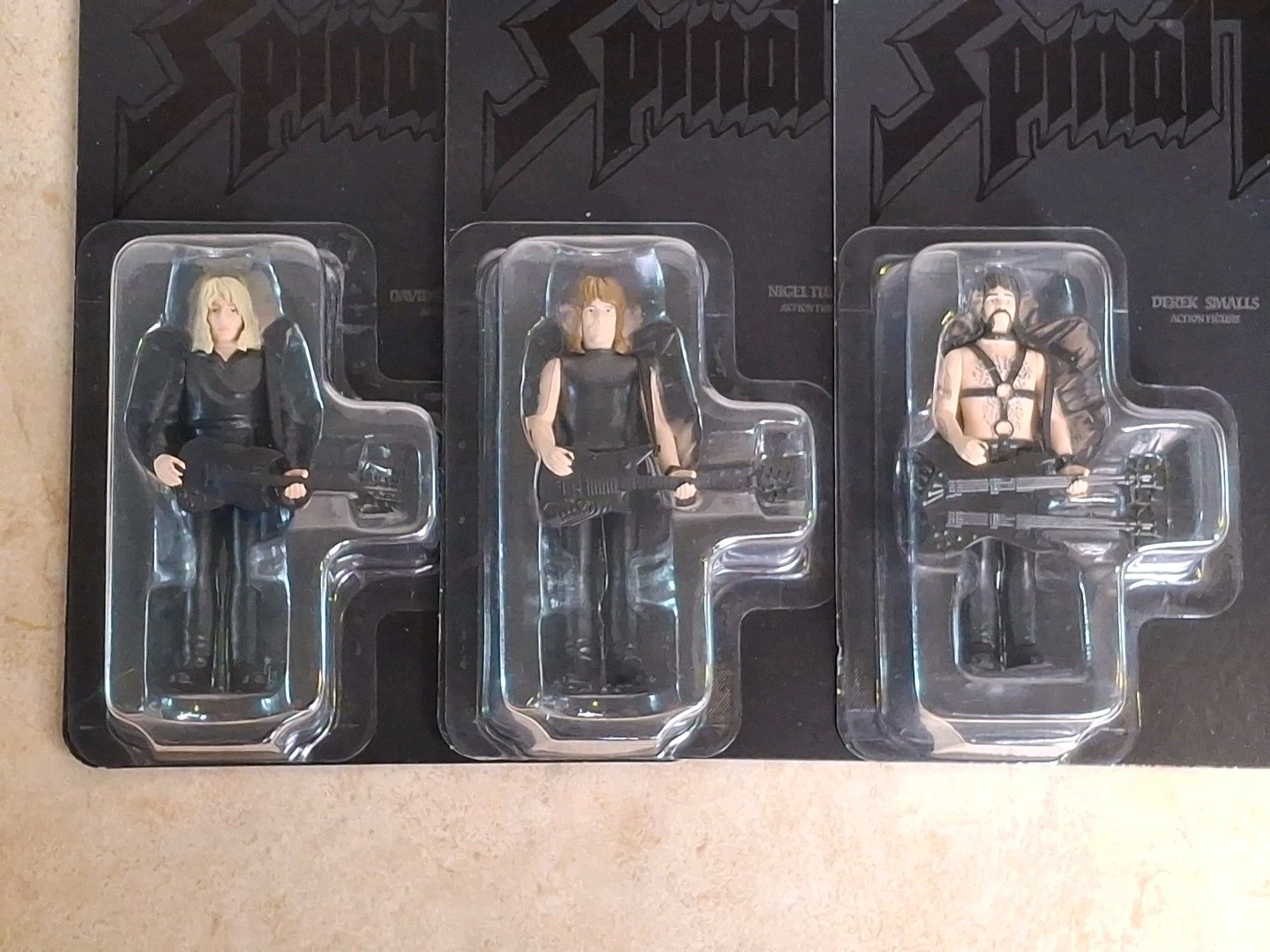 NEW! FULL SET SPINAL TAP NONE MORE BLACK Wave 2 Super7 ReAction Figures