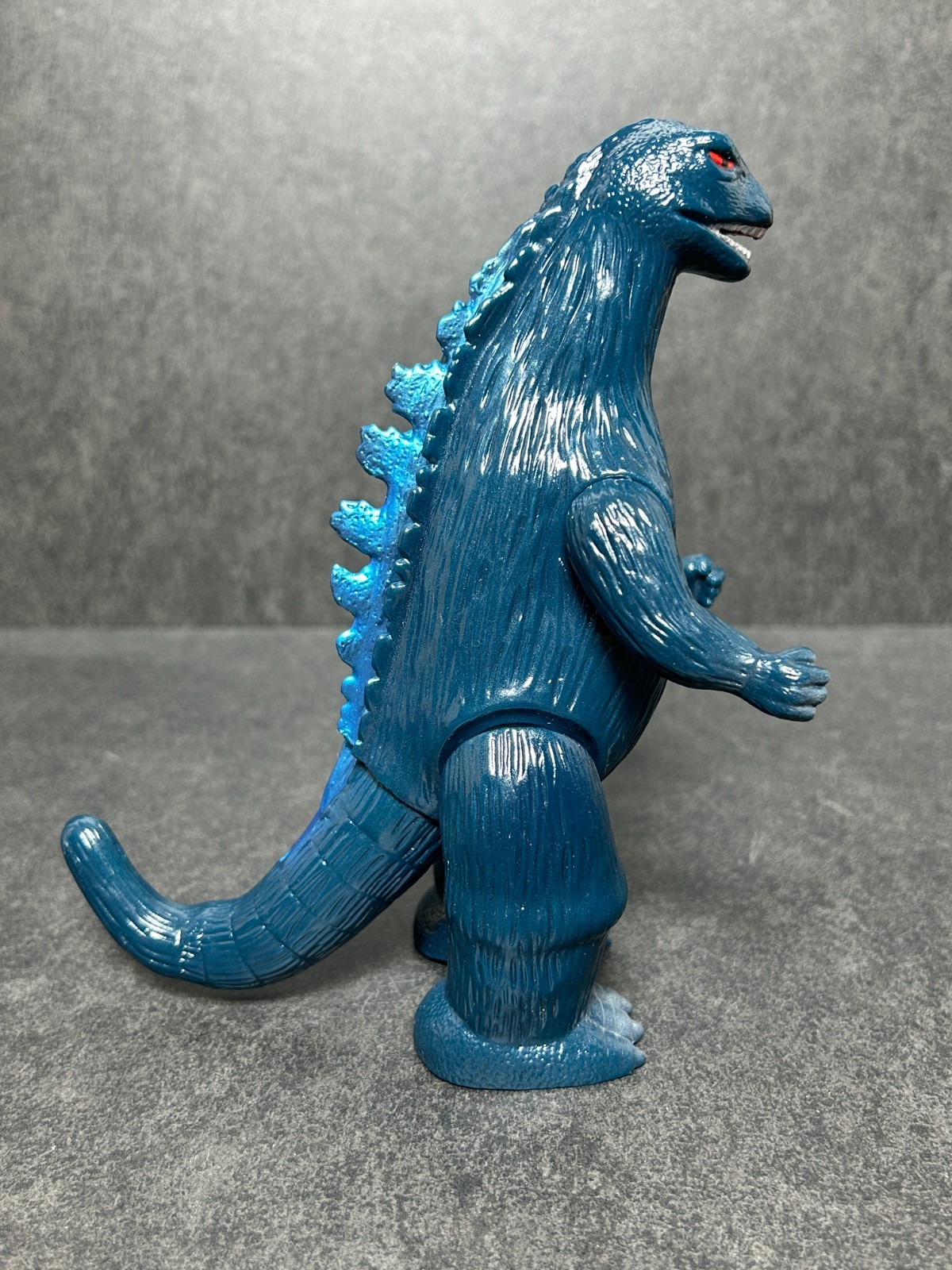 Godzilla J-Tail MARUSAN Sofubi 6.8&Prime; Soft Vinyl Figure 1998 w/ Header & Bag