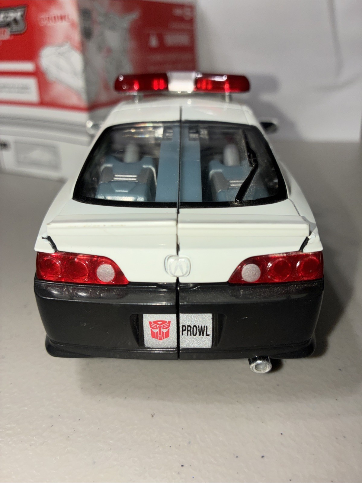 Transformers Alternators PROWL Acura RSX Police Car Autobot COMPLETE Adult Owned