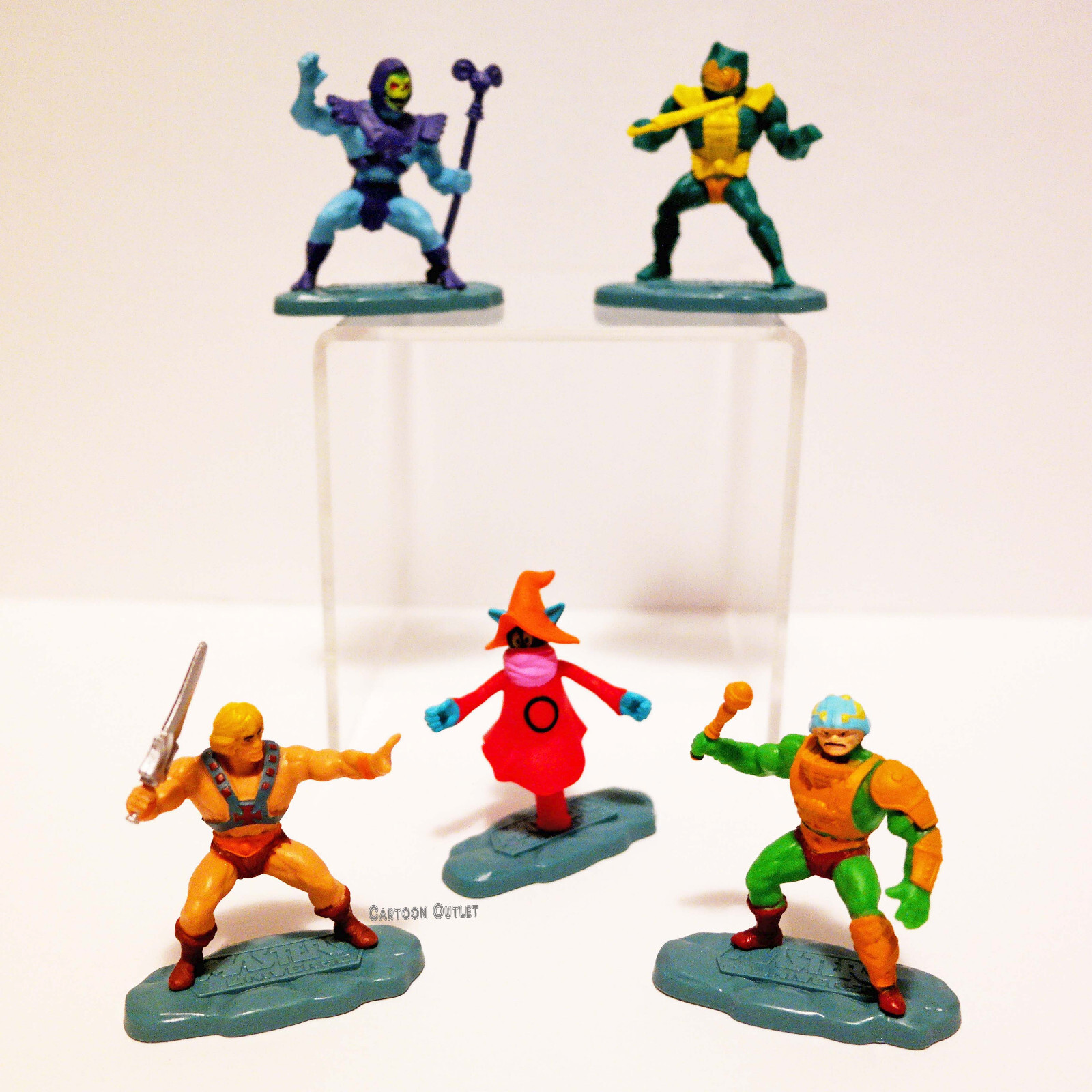 Masters of the Universe Micro Collection Skeletor He-Man Cake Toppers Lot Of 5