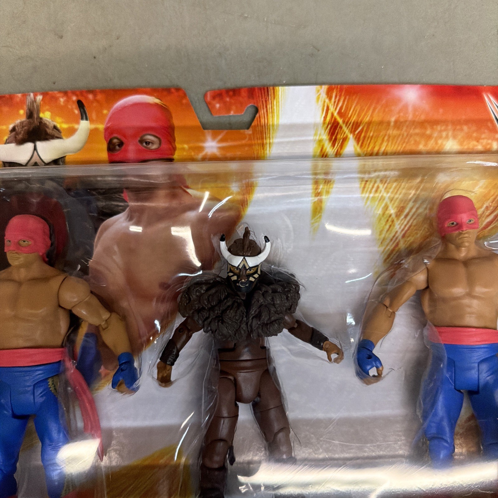 New WWE Triple Threat Match 3 Pack Diego El Torito Fernando K-Mart Exclusive