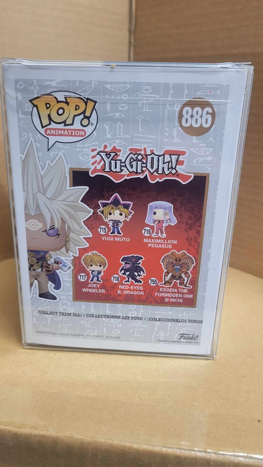 POP Yami Mari: Jonathan Todd Ross Signed Toy Temple #886 PSA Certified WITH CASE