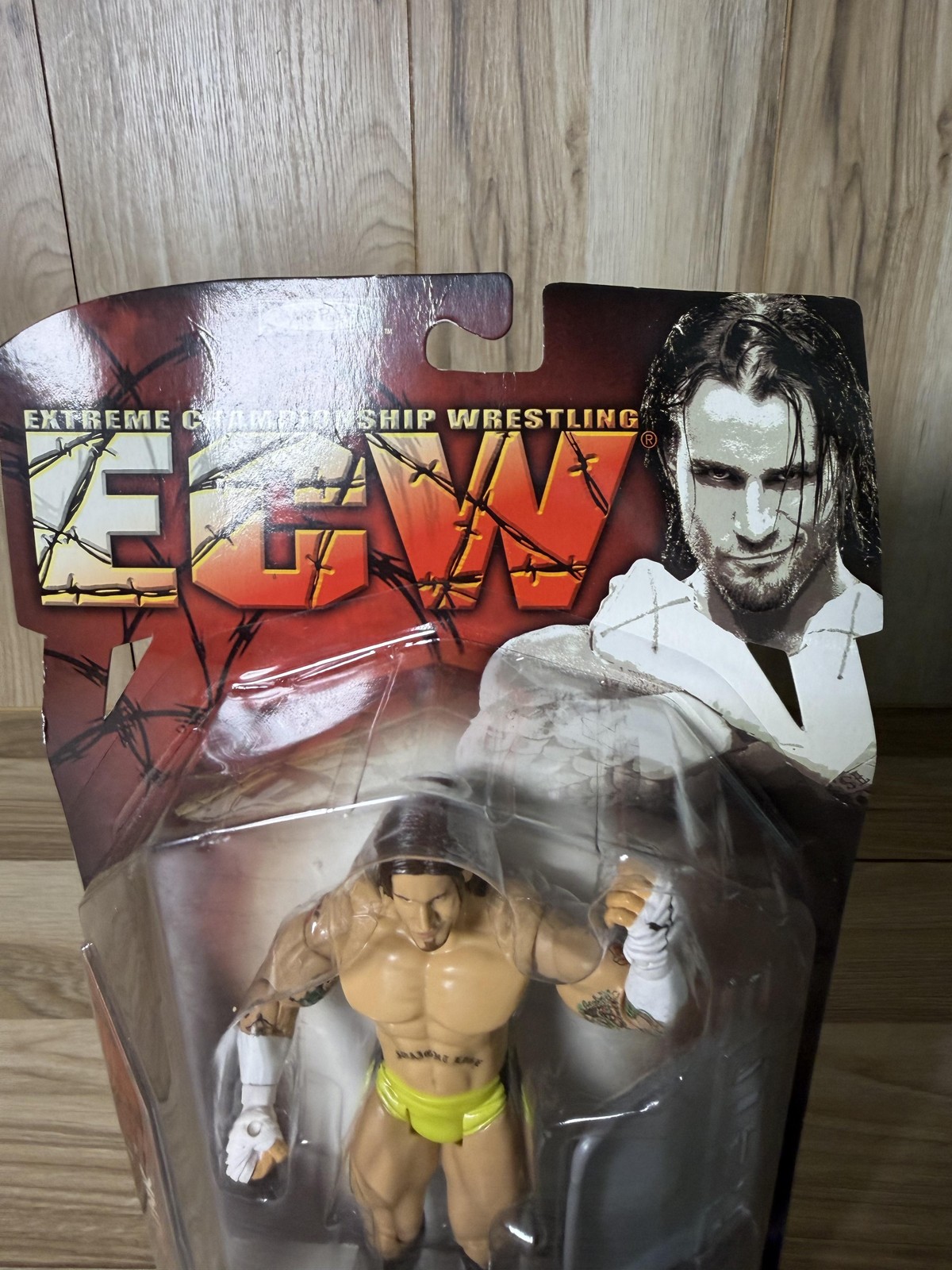 ECW WWE CM Punk Wrestling Action Figure New Card Wear Toy Multicolor ECW