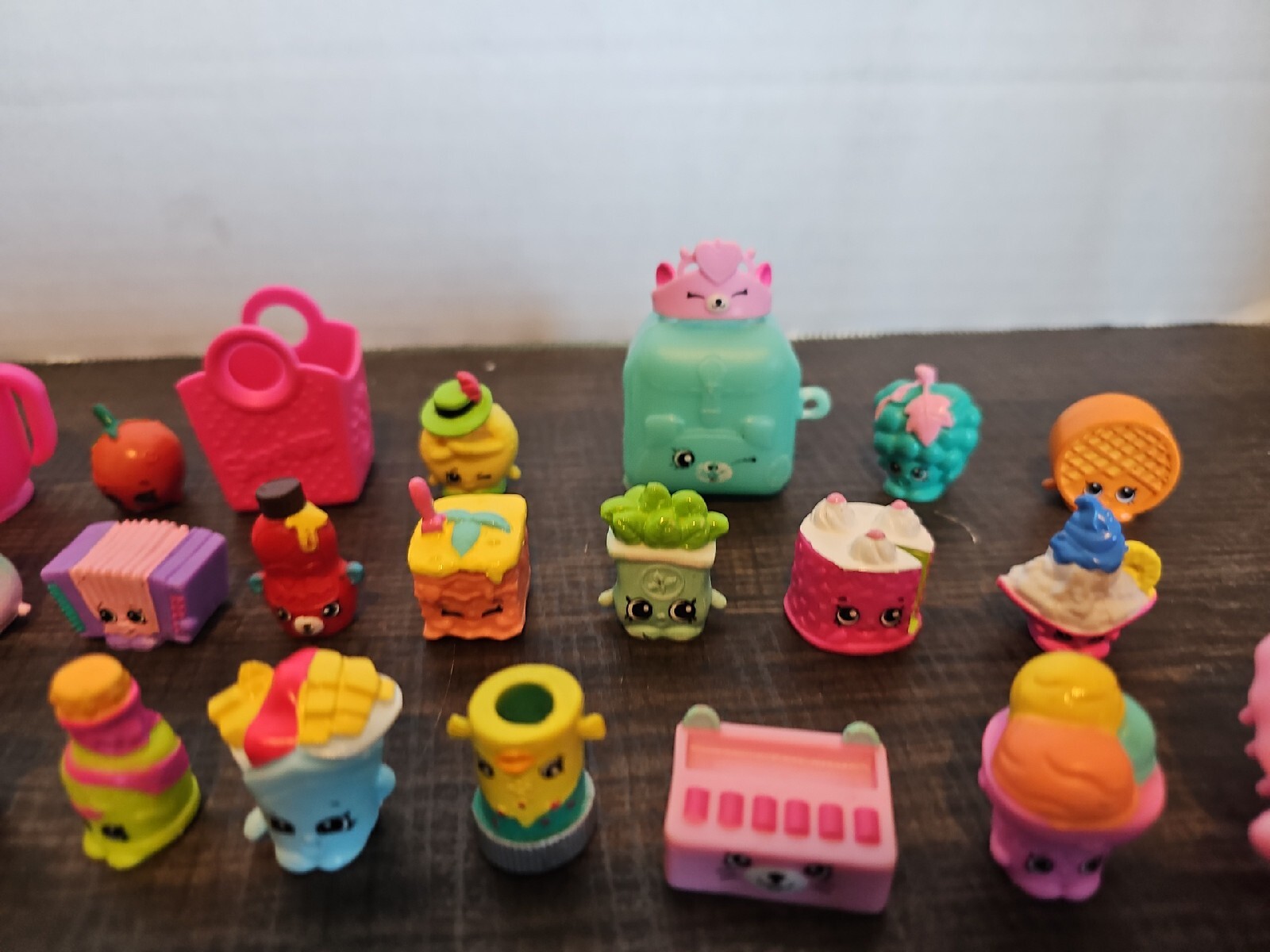 Shopkins Lot of 39 Shopkins and Shopkins accessories Common/Uncommon/Rare