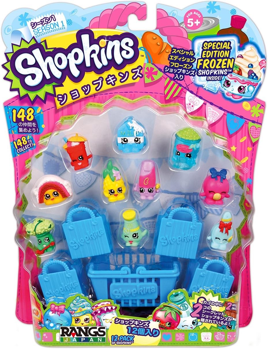 NEW Shopkins RANGS Season 1 (12-Pack) Collectible Toy Figures – Styles Vary F/S