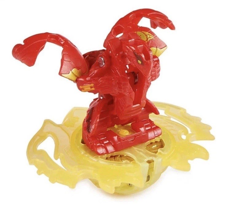 Bakugan Special Attack Dragonoid Spinning Collectible Action Figure Trading Card