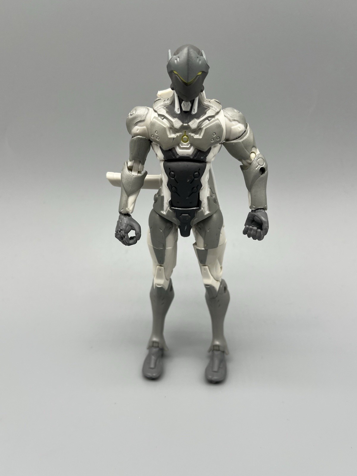 Perfect Hasbro Toy Genji (Chrome Chrom Cromo) Action Figure Loose 6 Inch Toy