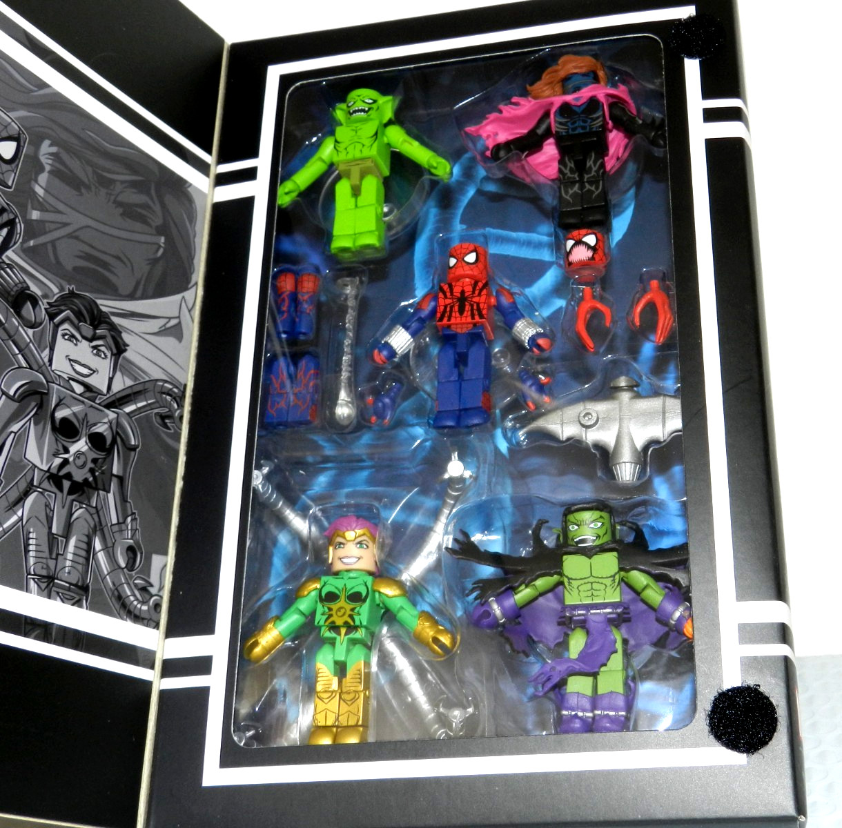 MARVEL SPIDERMAN MINIMATES CLONE SAGA BOXED SET NEW SEALED NICE SET