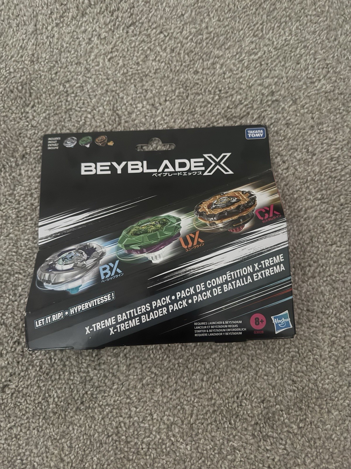 Beyblade X Xtreme Battlers Pack Hasbro Emperor Might Deck Set