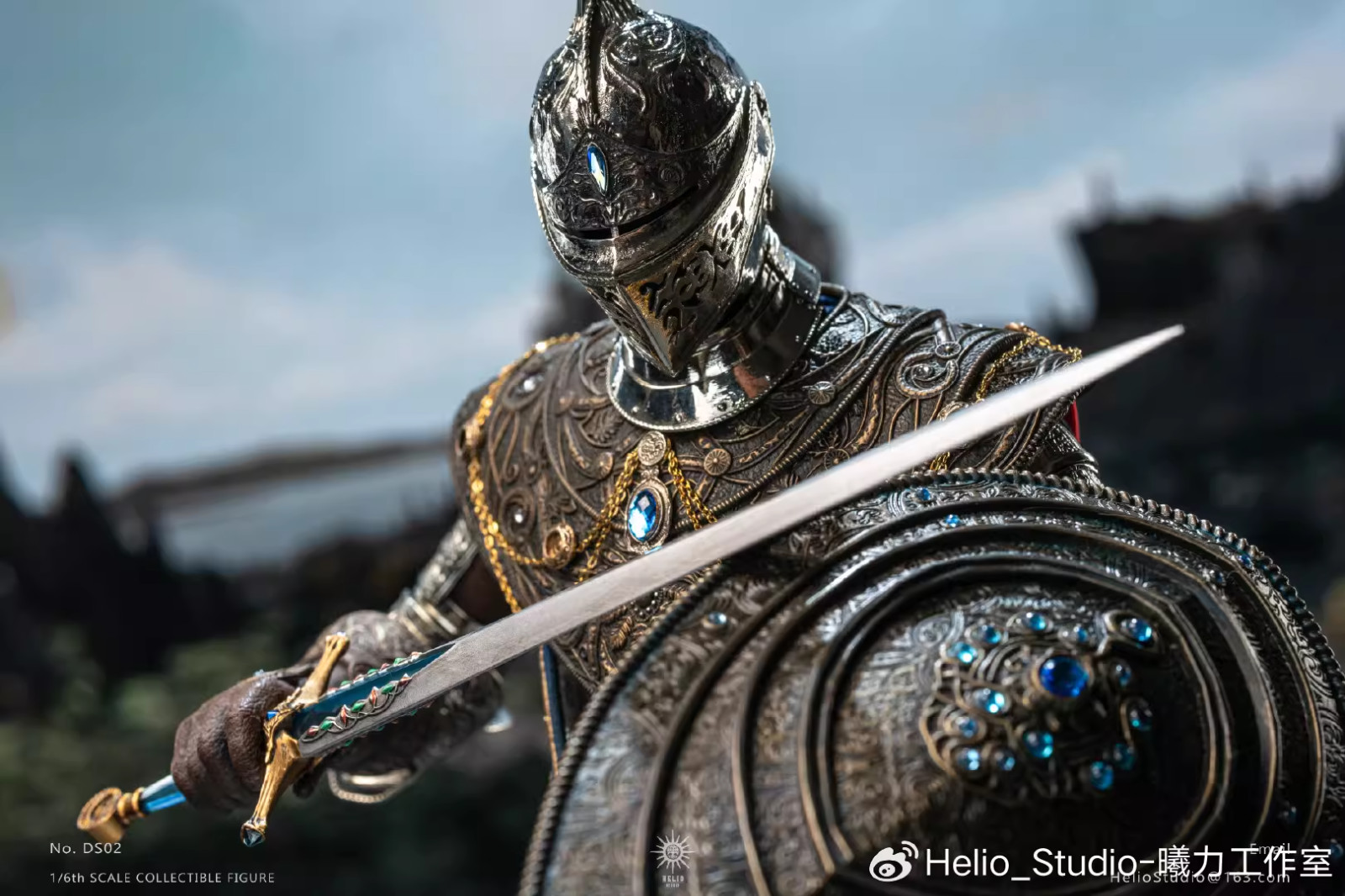 ​​Helio Studio 1/6 Enchanted Knight DS02 Action Figure In Stock 2025NEW