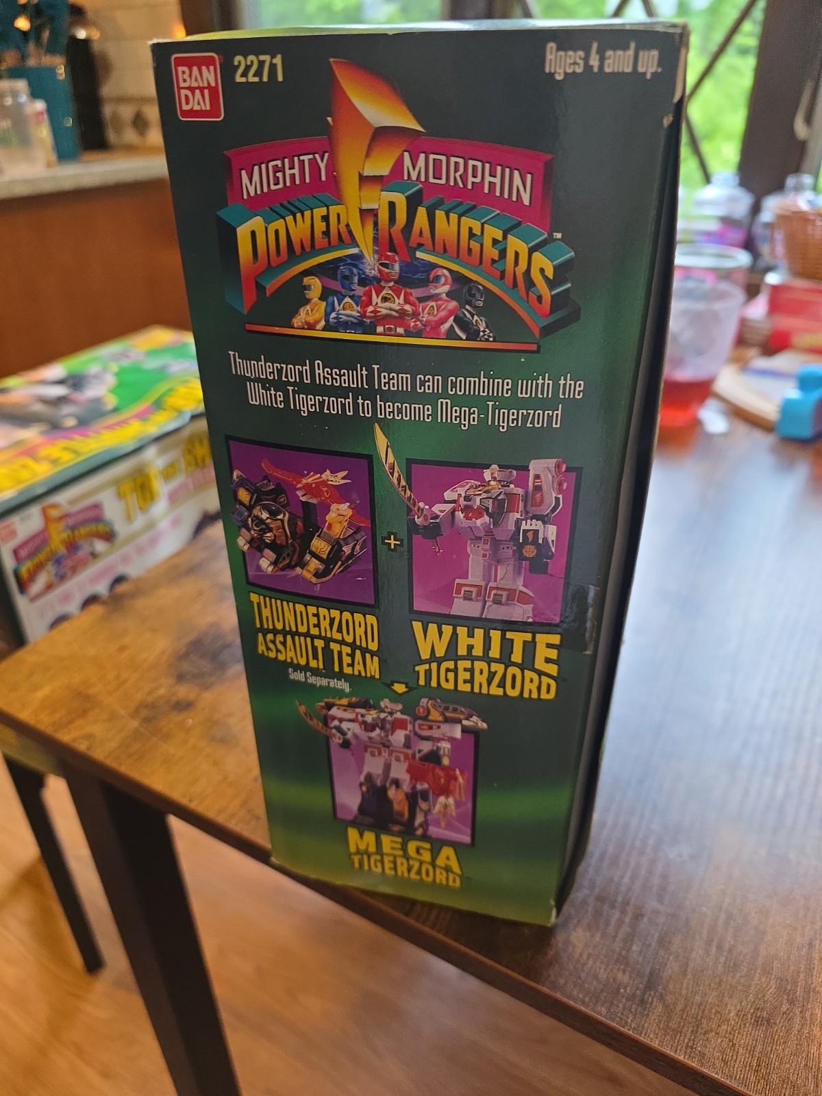 Mighty Morphin Power Rangers White Tigerzord And The White Ranger New In Box