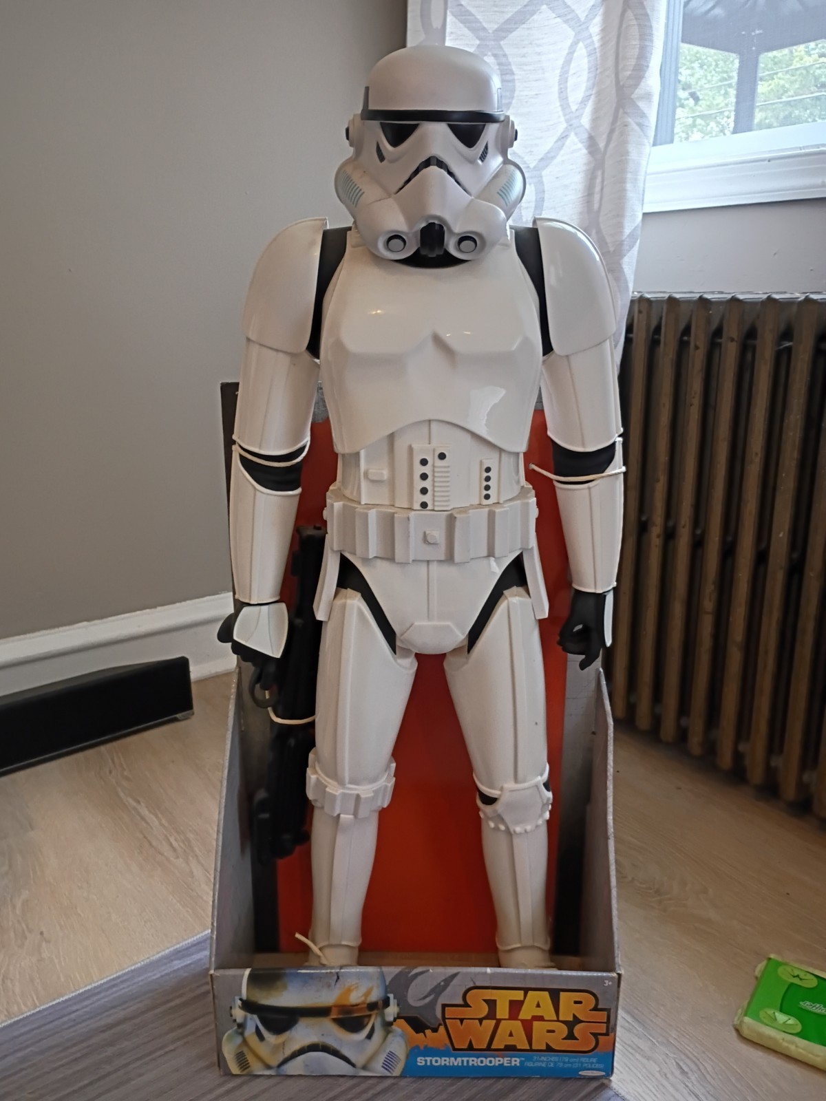 31 Inch Action Figure, Star wars, Storm Trooper. New in Box Working