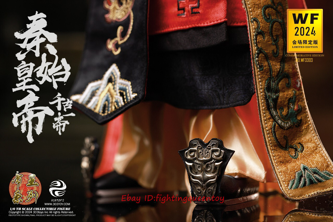 303TOYS Qin Shi Huang First Chinese Emperor WF2024 Ver 1/6 Action Figure Presale