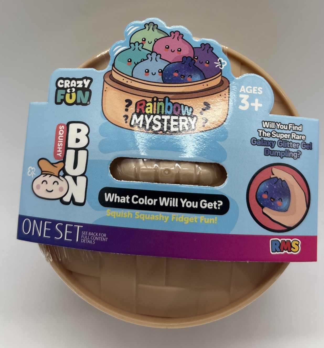 Squishy Bun RAINBOW 🌈 Mystery NEW Dumpling Five Below New Sealed VIRAL TikTok