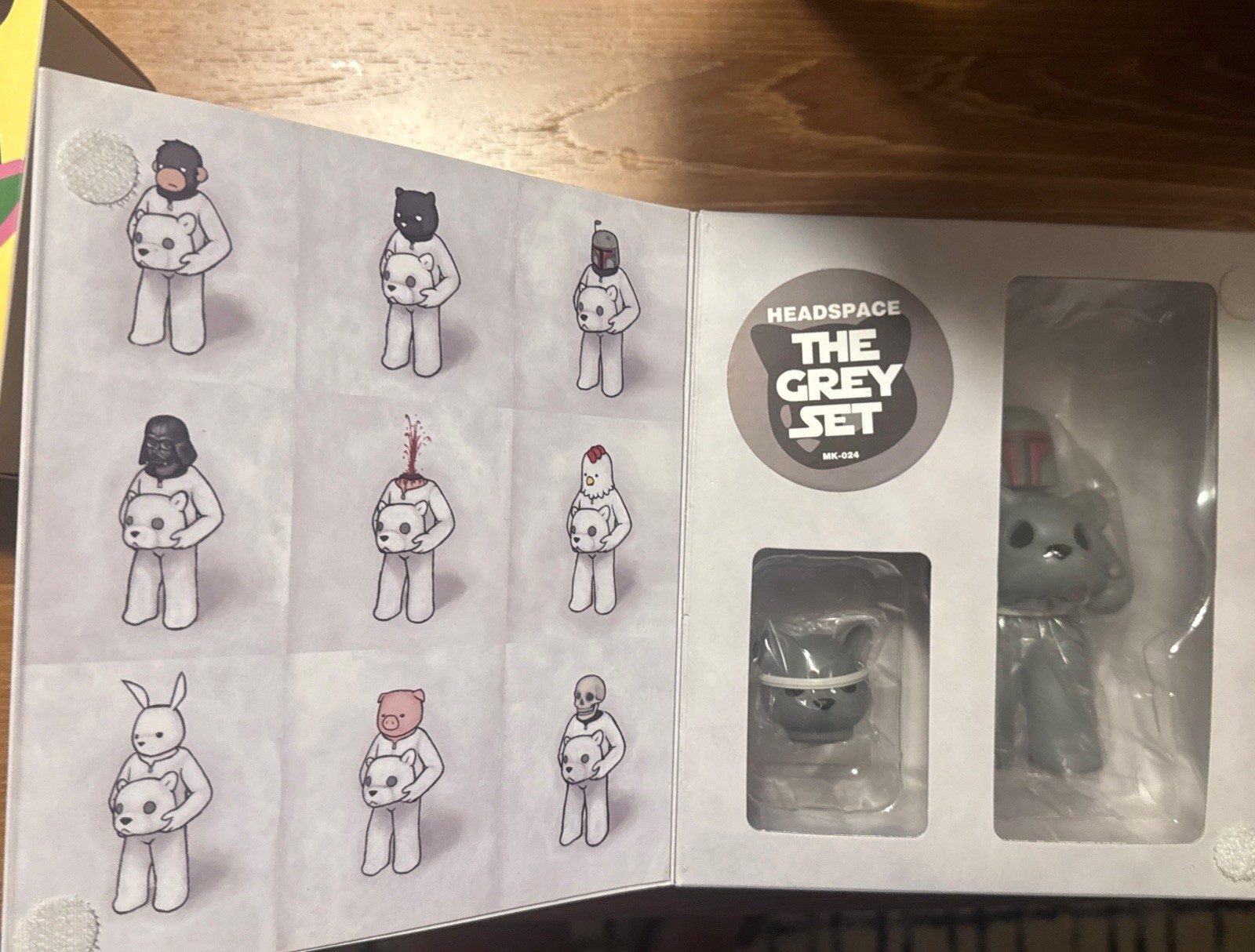 Headspace : The Grey Set by Luke Chueh