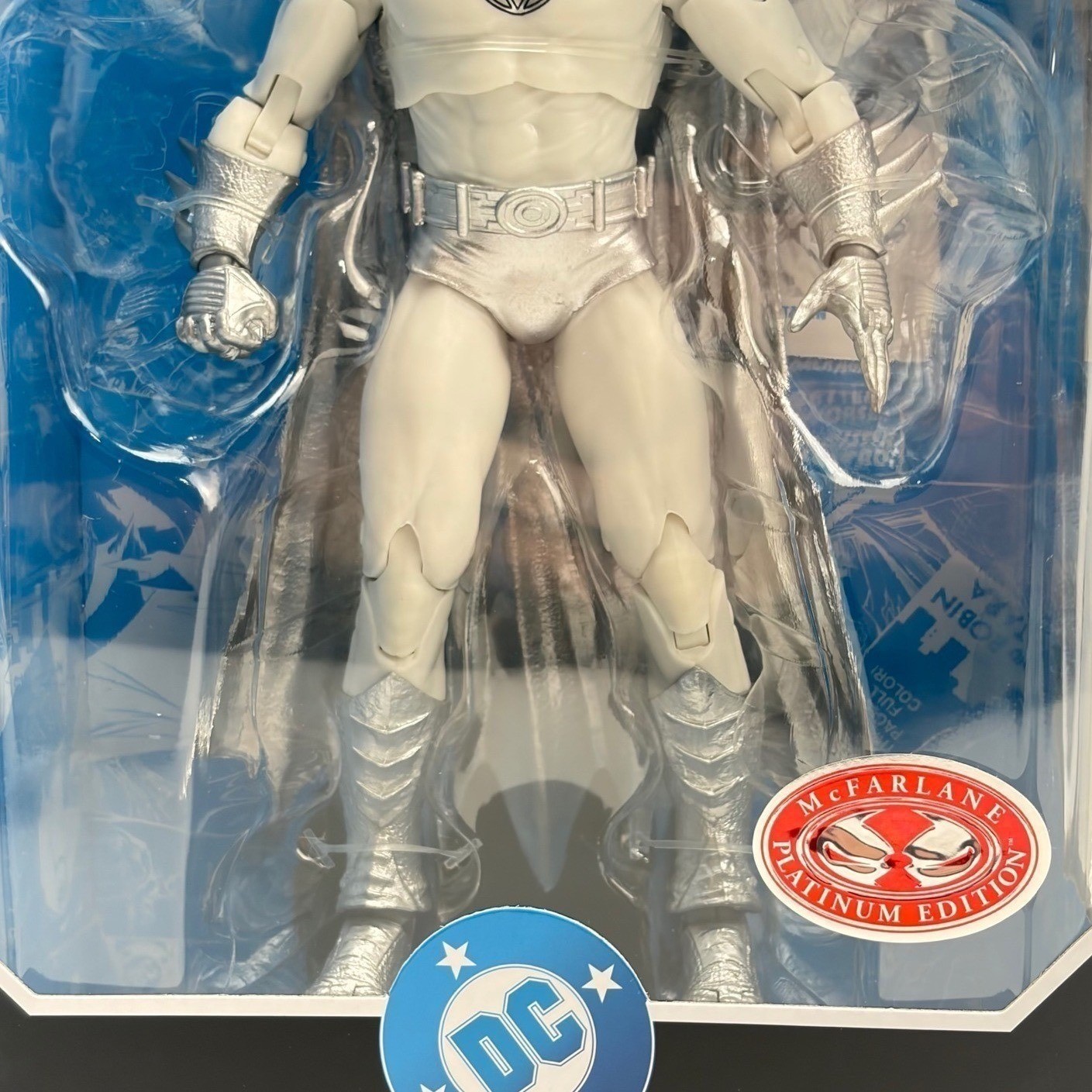 McFarlane DC Multiverse White Lantern Batman Figure Brightest Day In Hand!