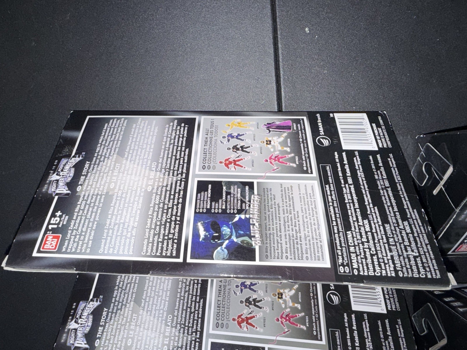 Mighty Morphin Power Rangers The Movie Legacy Figure Lot Black 5” 5 Inch