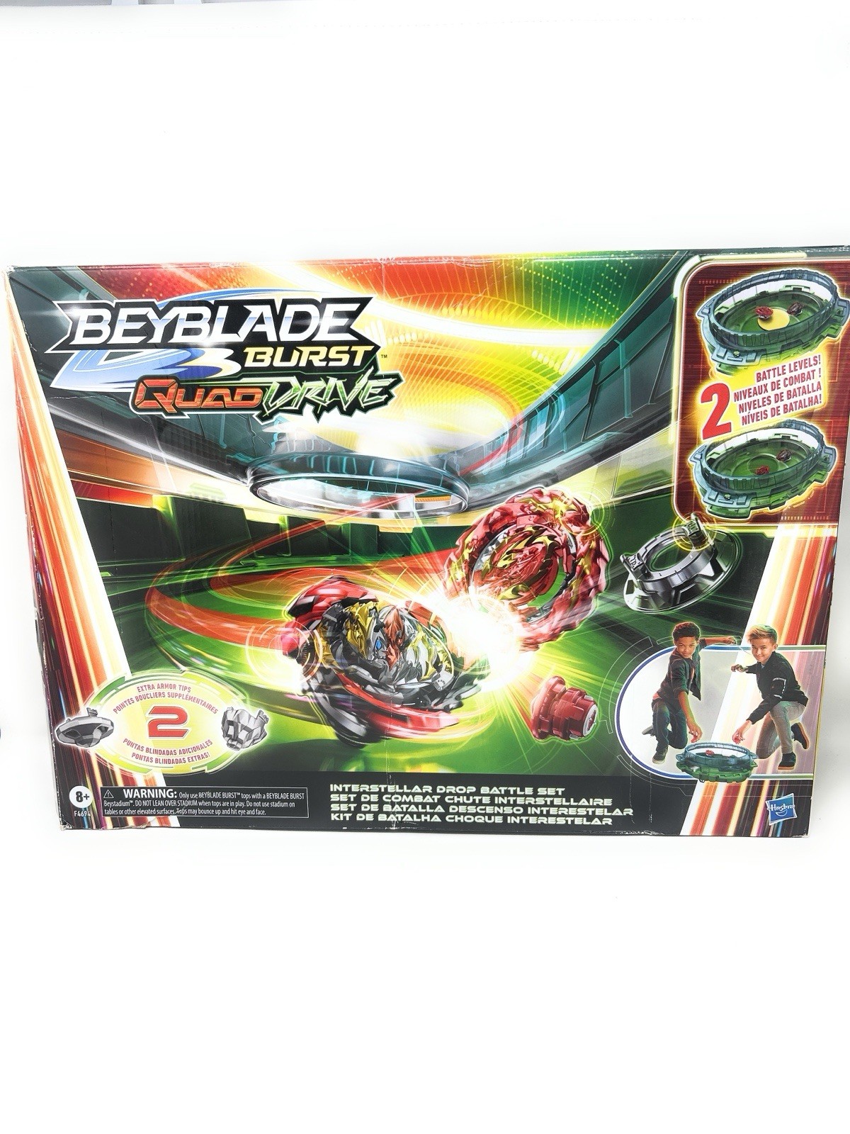 BEYBLADE Burst QuadDrive Interstellar Drop Battle Set-NEW/OPEN BOX