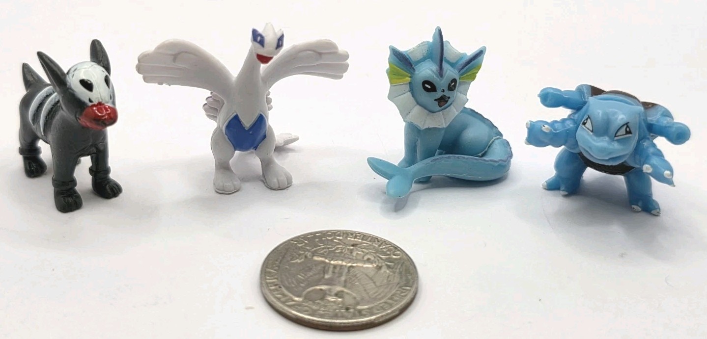 Pokemon Mini Figures 22 Piece Collection Approx 1 Inch Tall Mini Figure
