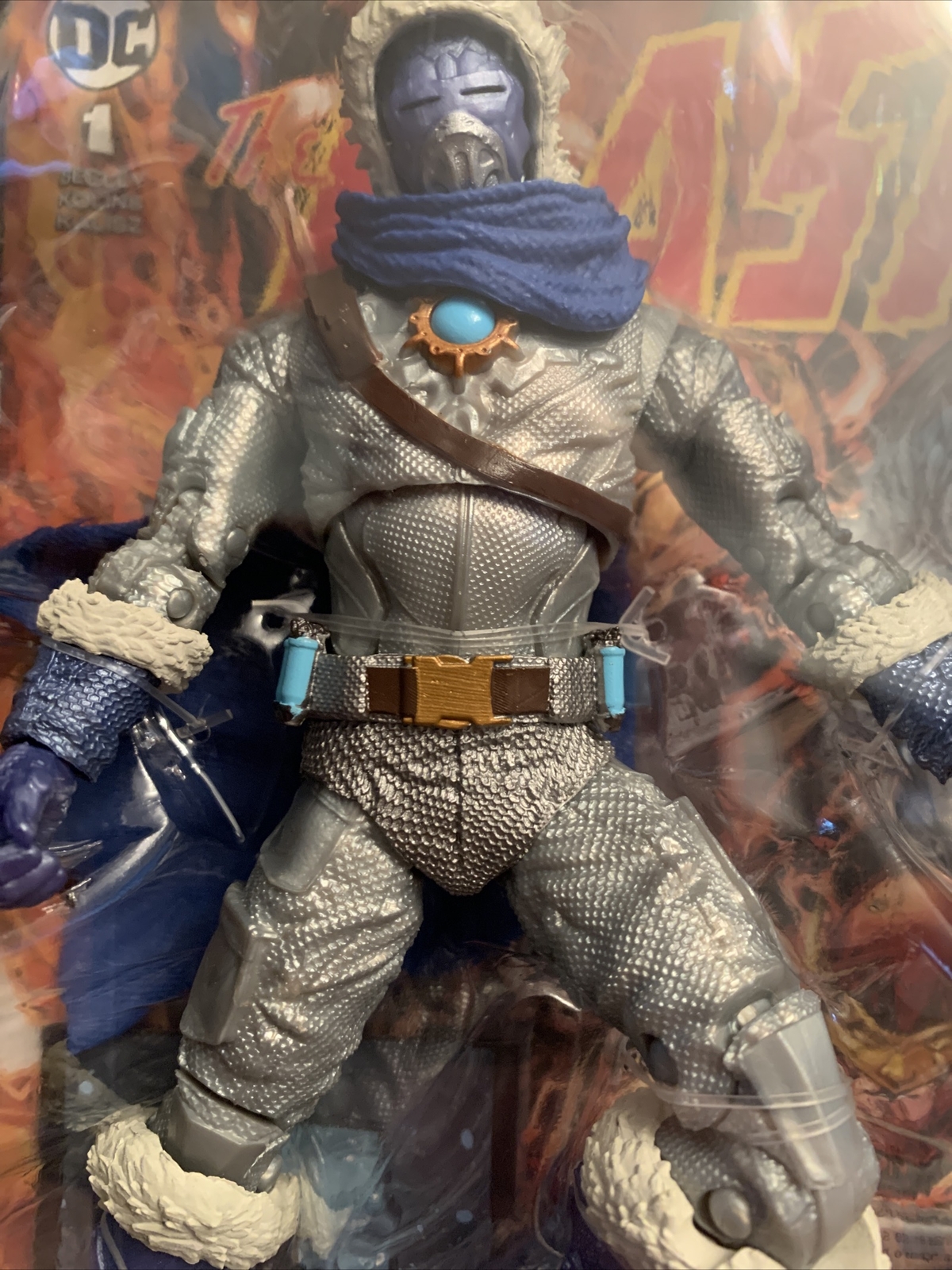 McFarlane Toys DC Direct Gold Label Collection Captain Cold Metallic Paint Page