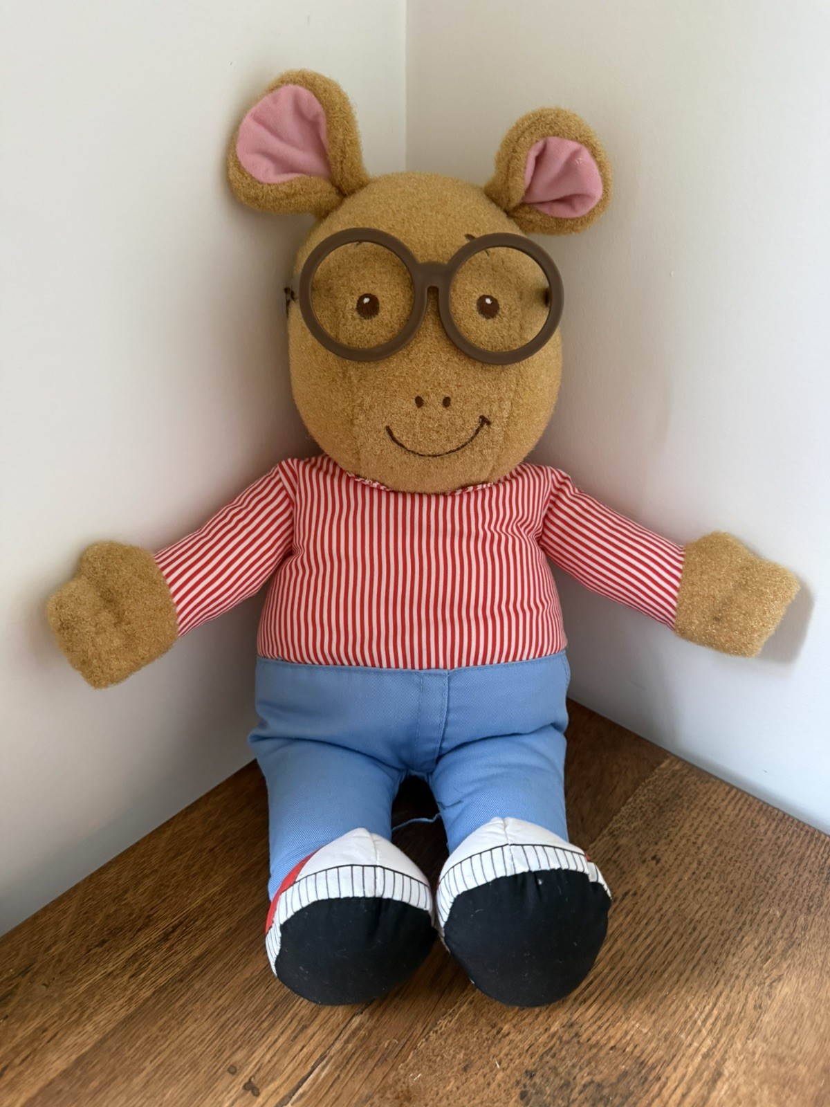 VIntage Playskool “Talking” 16” Arthur Doll PBS Toy Plush GUC 1996 Hasbro WORKS!