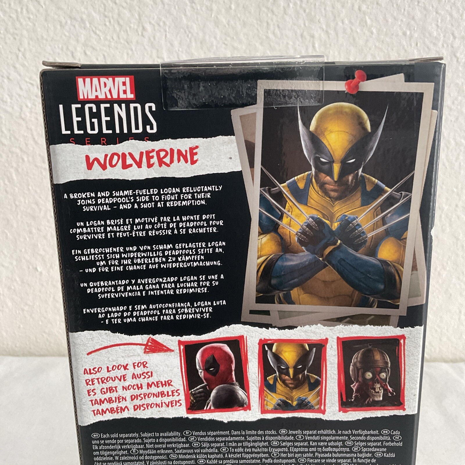 New Hasbro Marvel Legends Deadpool & Wolverine Wave 2 Wolverine 6” Action Figure