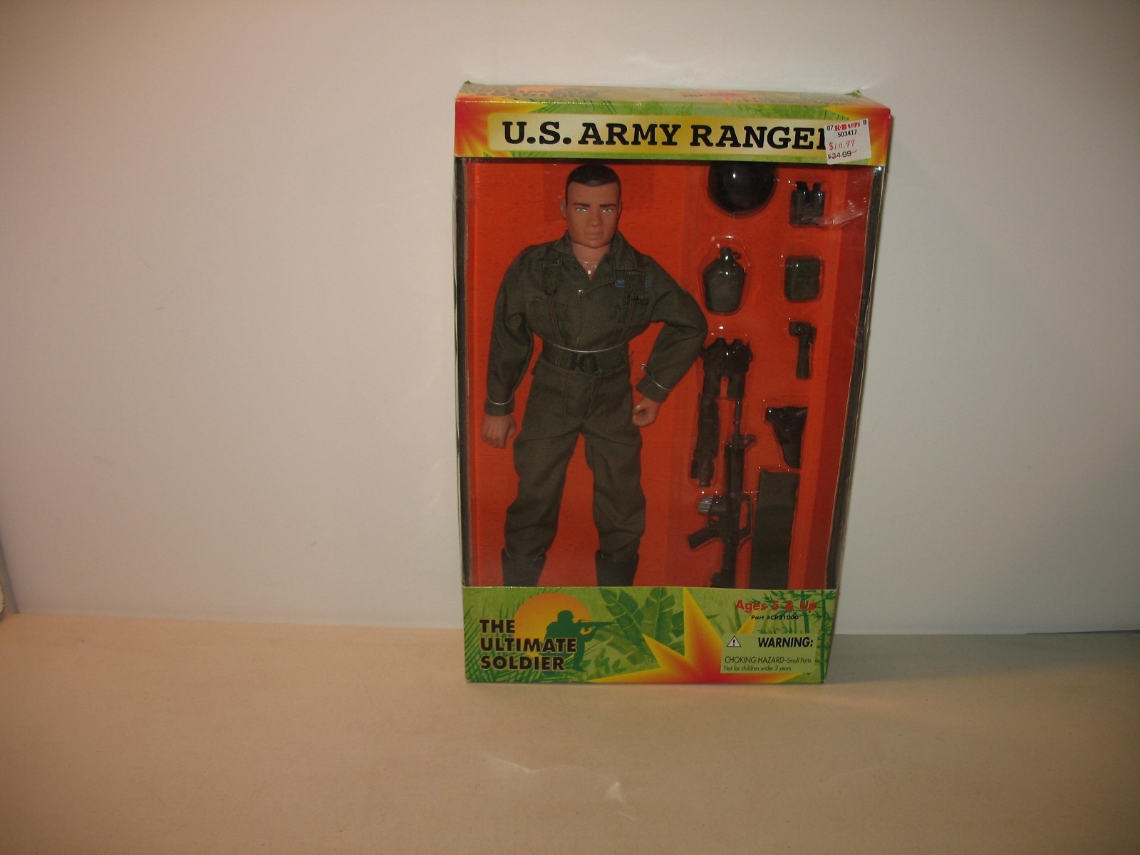 Ultimate Soldier U.S. Army Ranger 12 » Figure 21st Century Toys CP2100