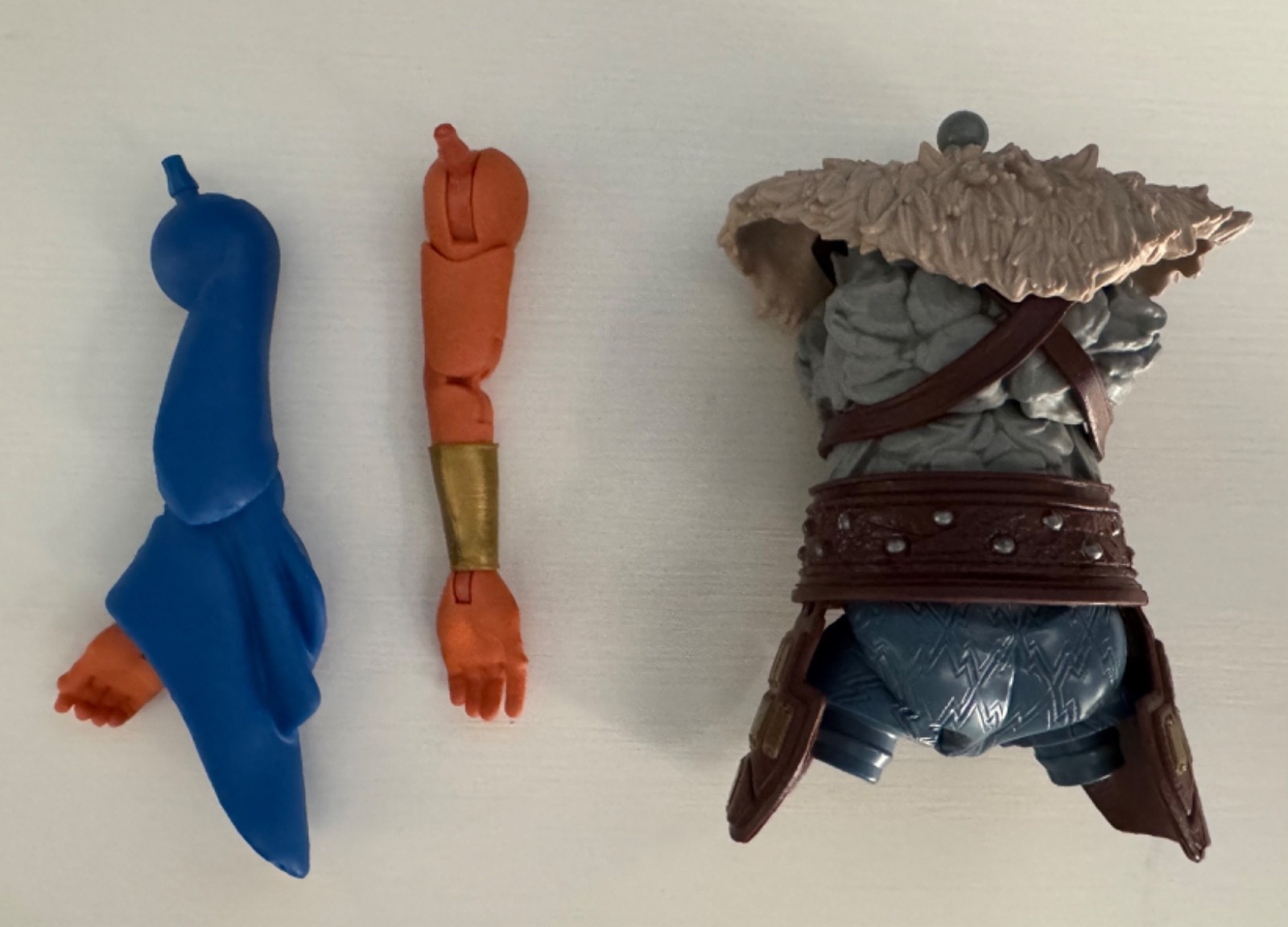 marvel legends the watcher arms and Korg torso BAF pieces parts what if Thor