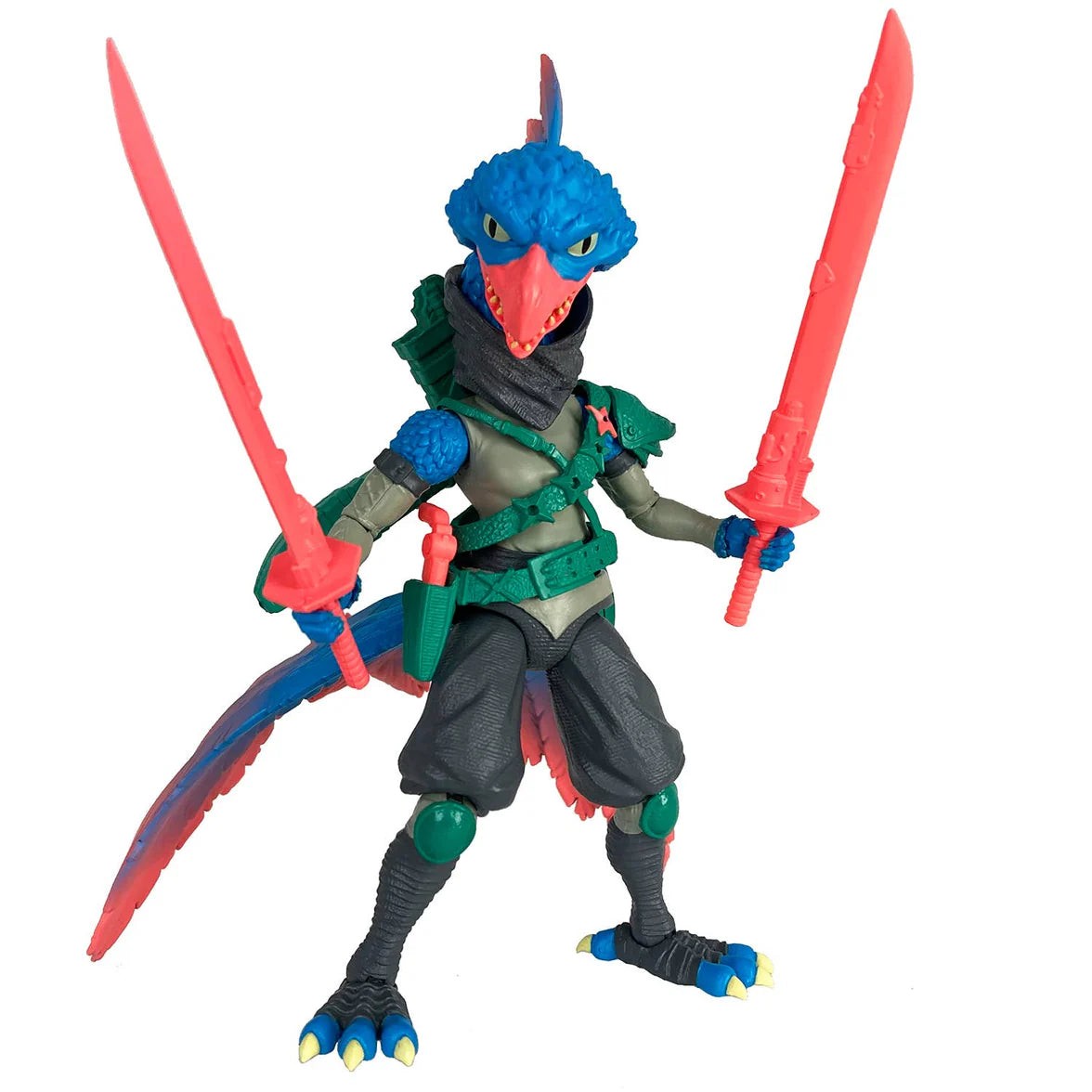 Saurozoic Warriors Dinosaur « Highland Tribe » Action Figure 1:12 Scale 6&Prime; BUNDLE