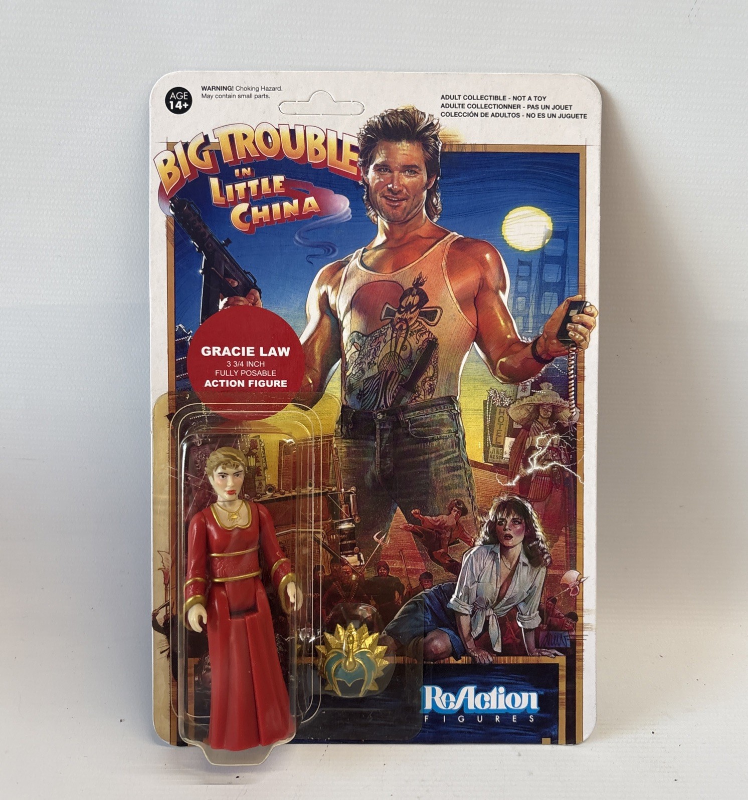 Big Trouble in Little China – Gracie Law Action Figure – Funko ReAction 2015 New